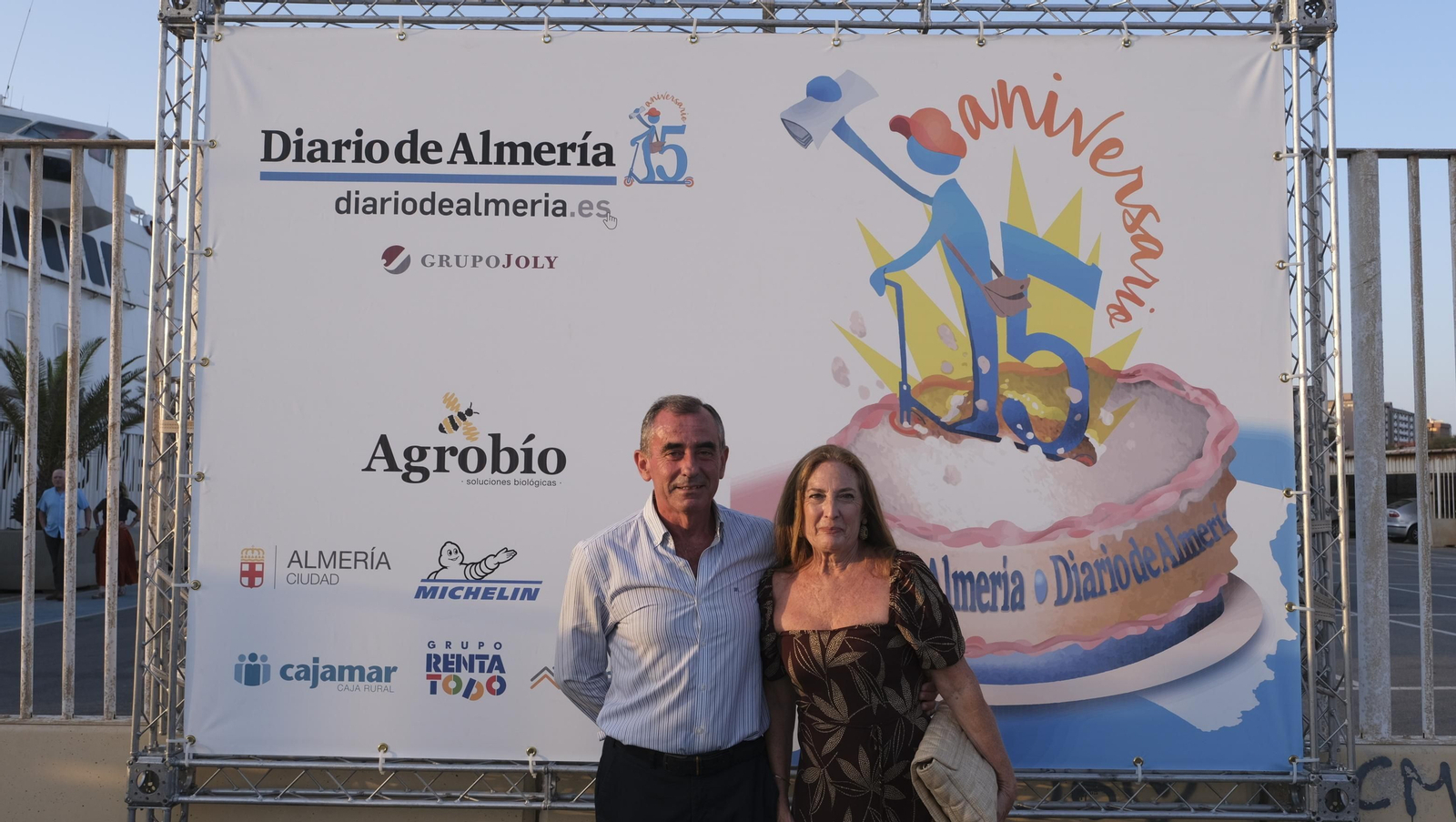 Imágenes de los asistentes a la Gala 15 Aniversario Diario de Almería