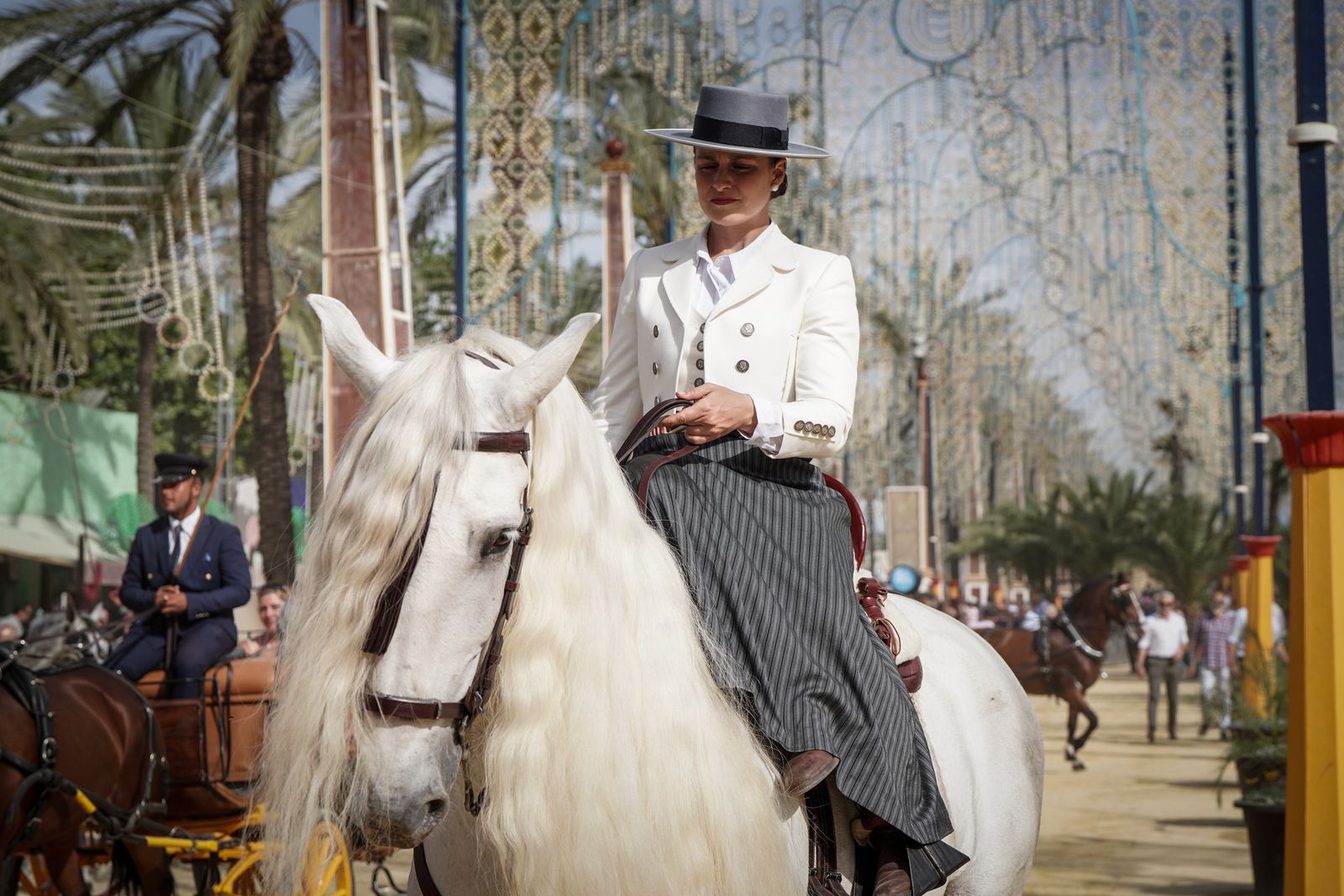 Ambiente el viernes en la Feria de Jerez en fotos