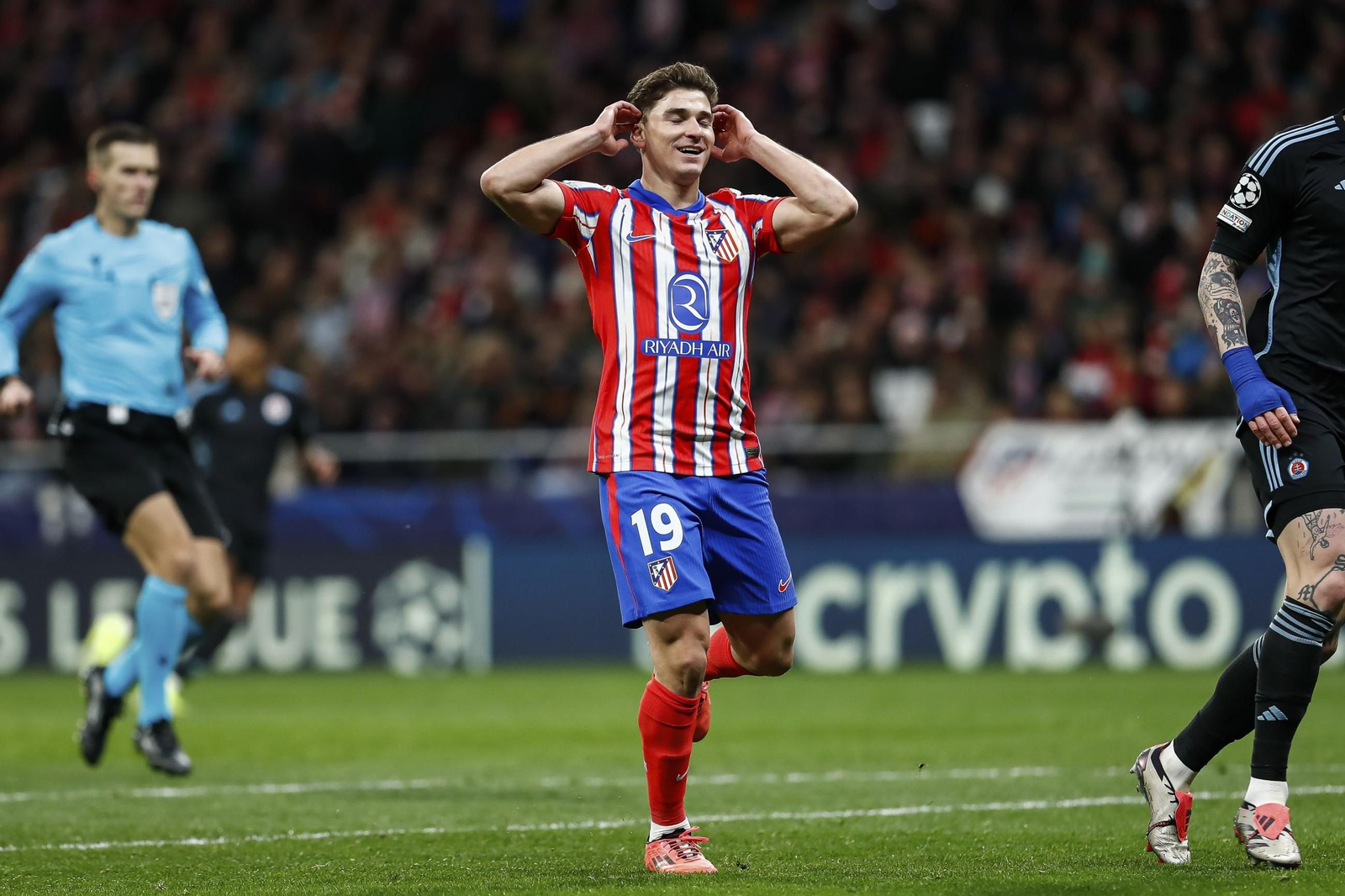 Las fotos del Atlético de Madrid - Slovan de Bratislava