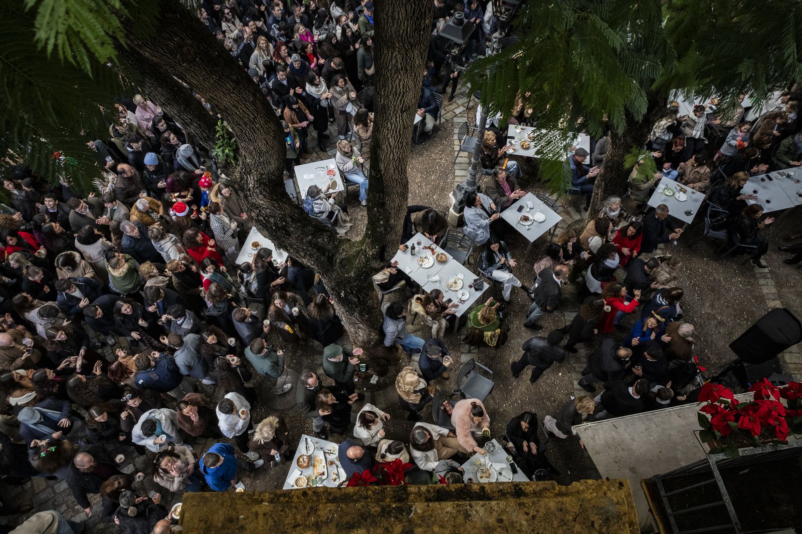 Imágenes del ambiente navideño del 24 de diciembre en Jerez