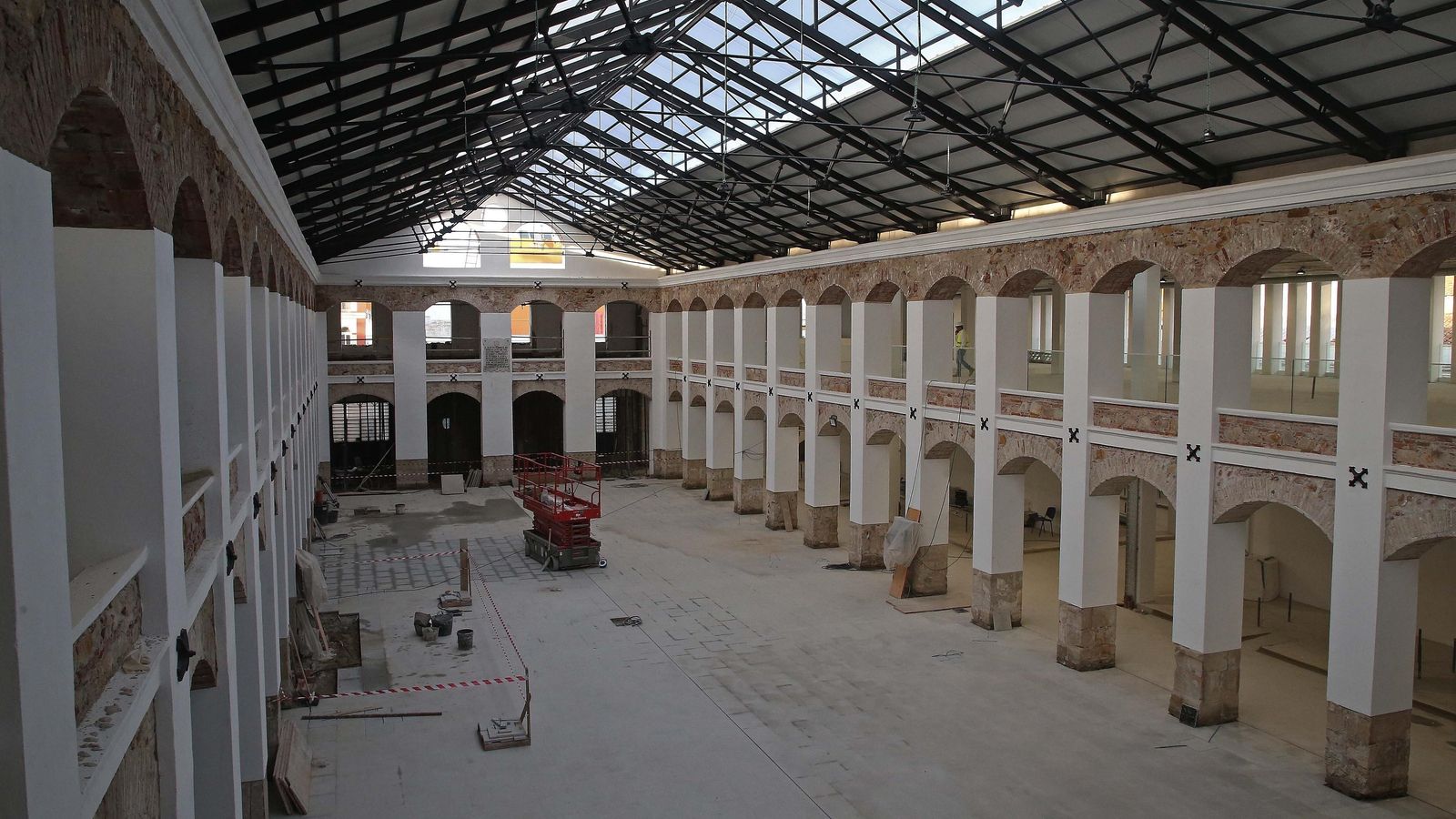 La nave central del Mercado de la Concepción, en una imagen reciente.