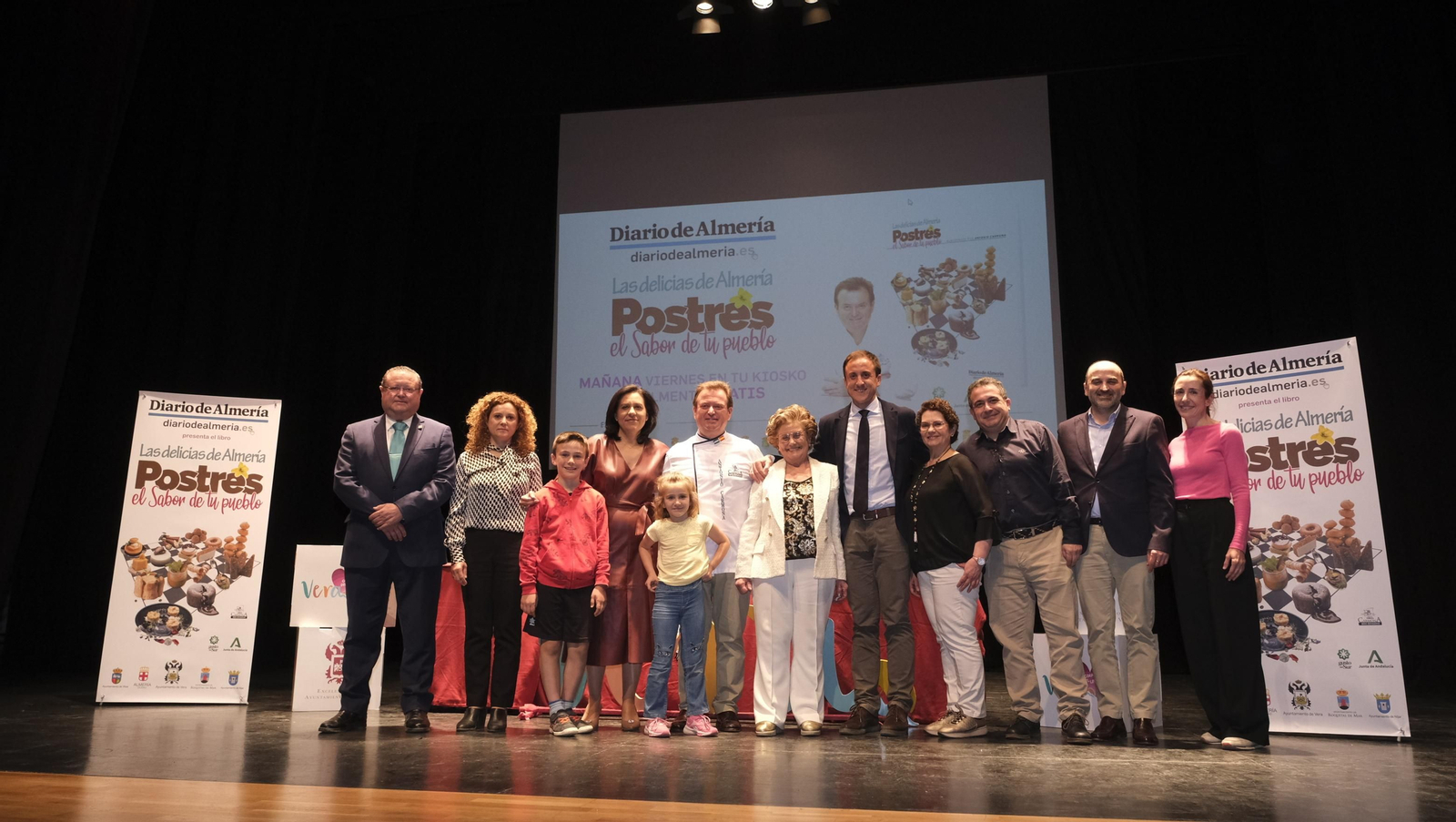 La presentación del libro de postres de Antonio Carmona, en imágenes