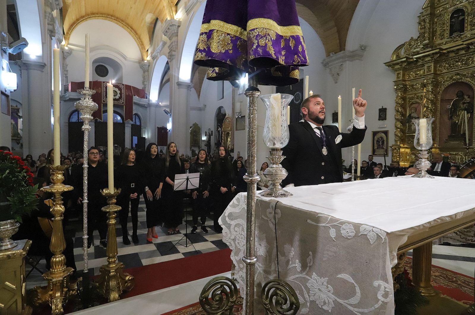 Imágenes de la XXIX Exaltación a la Saeta de Huelva