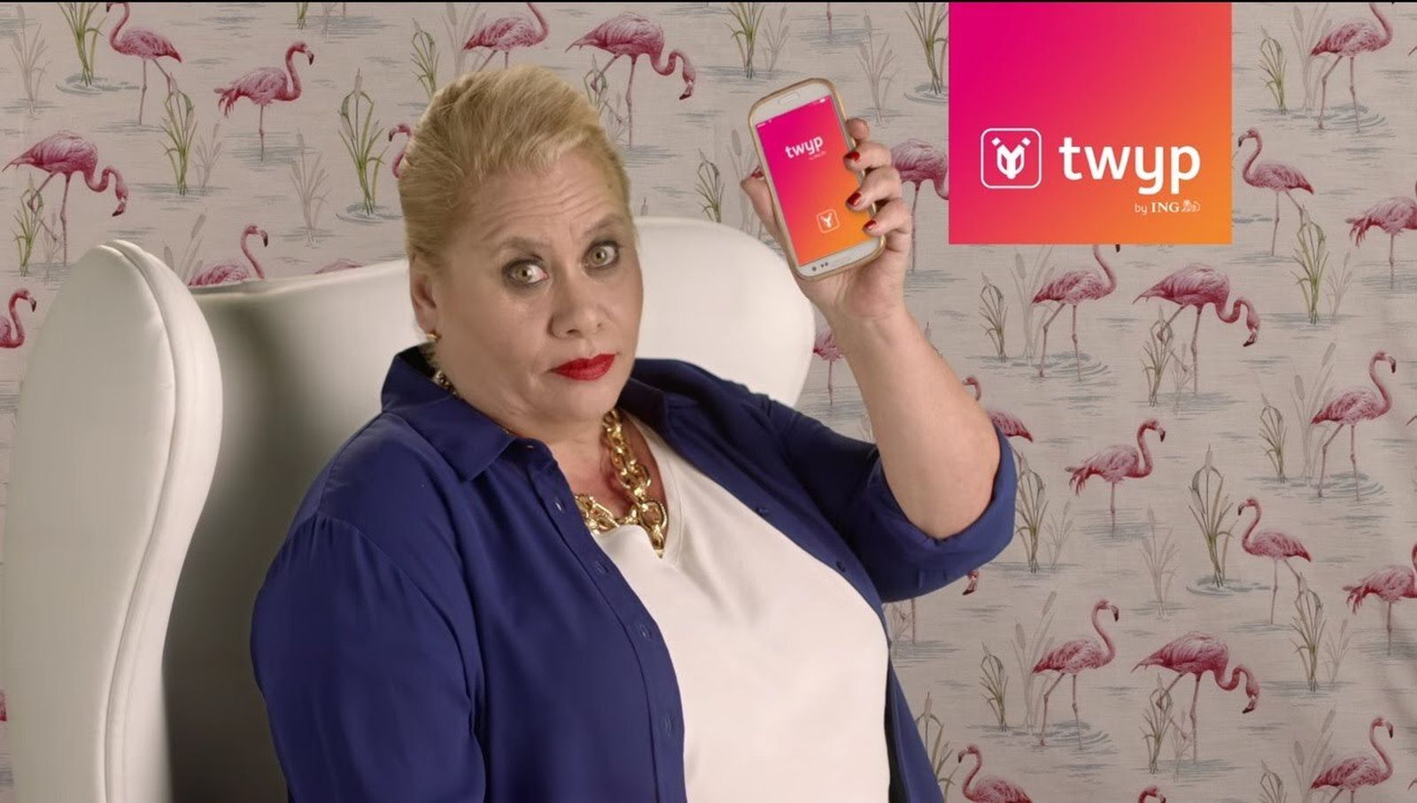 Carmina Barrios protagonizó la campaña de lanzamiento de la app Twyp
