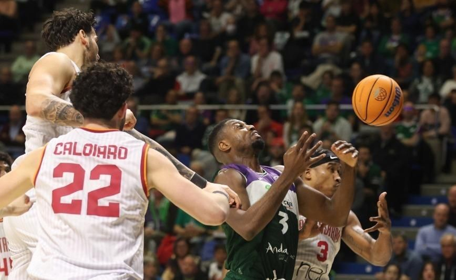 Las fotos del Unicaja-Galatasaray
