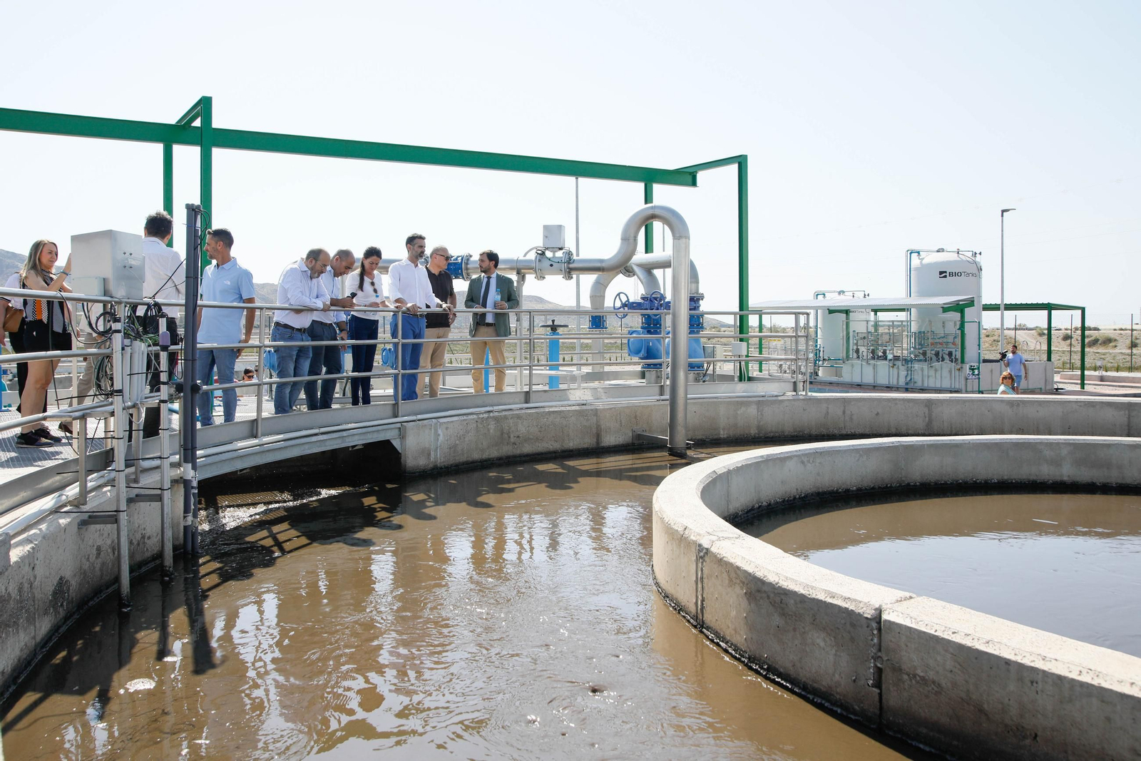 Entrega de la EDAR a Cuevas del Almanzora, en imágenes