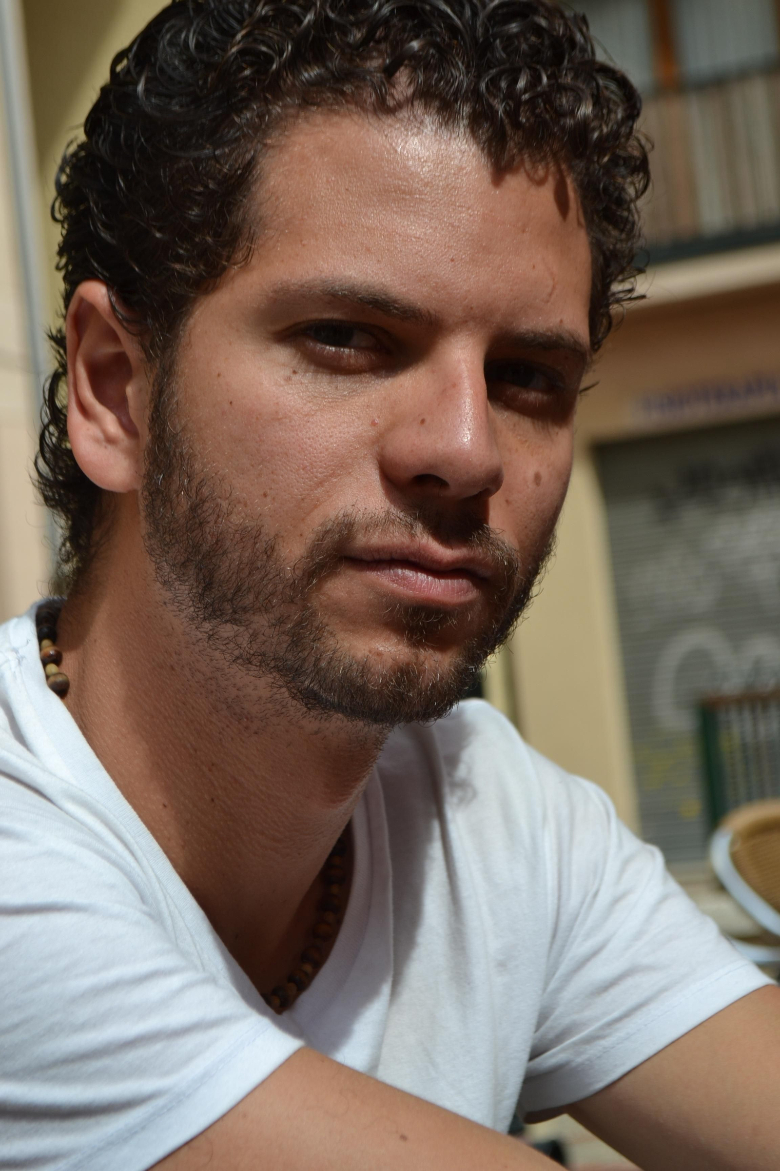 El poeta Diego Medina Poveda (Málaga, 1985).