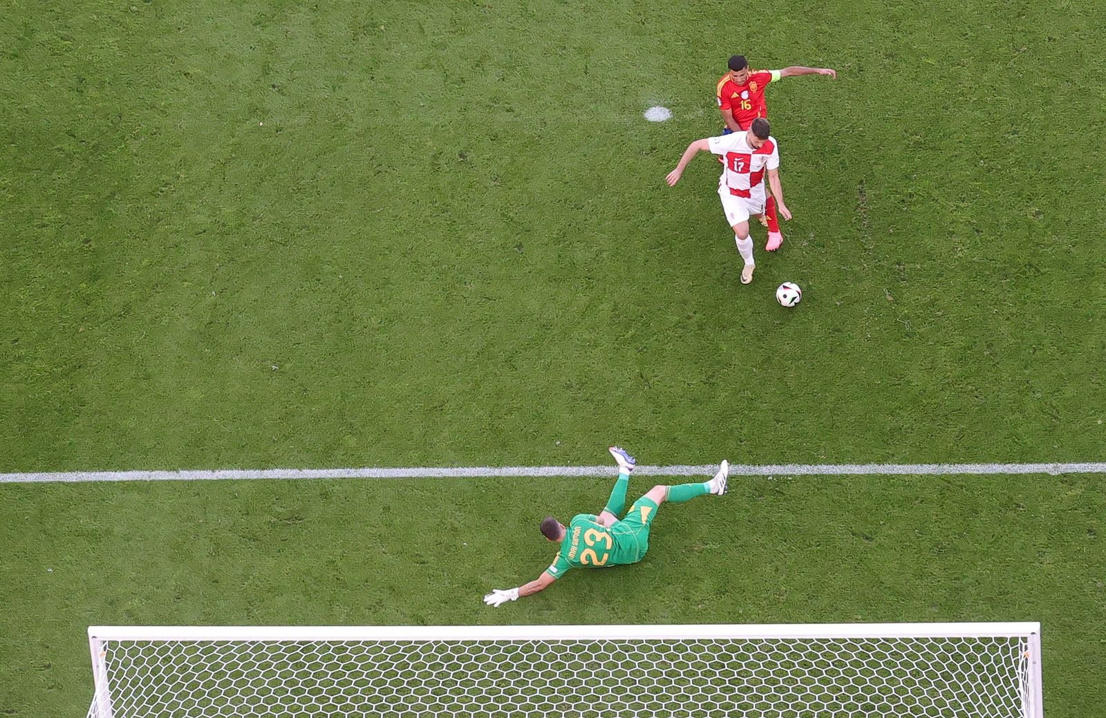 Las fotos del España - Croacia en la Eurocopa de Alemania 2024