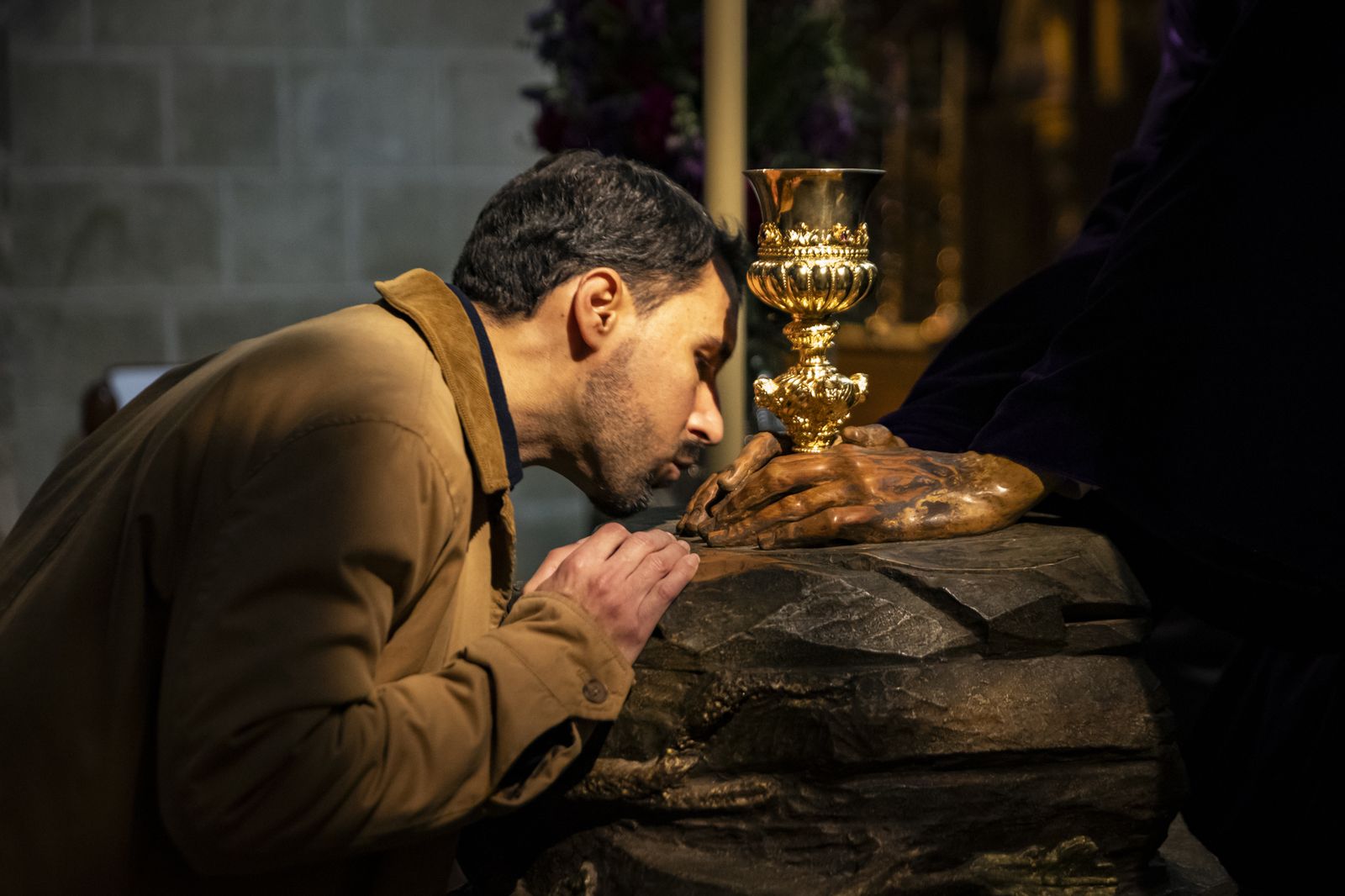 Imágenes de los besapiés y besamanos del Primer Domingo de Cuaresma en Jerez