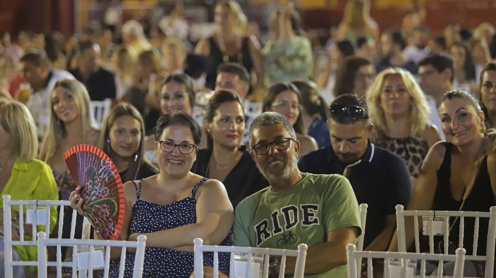 Ambiente en el concierto de Niña Pastori en Algeciras