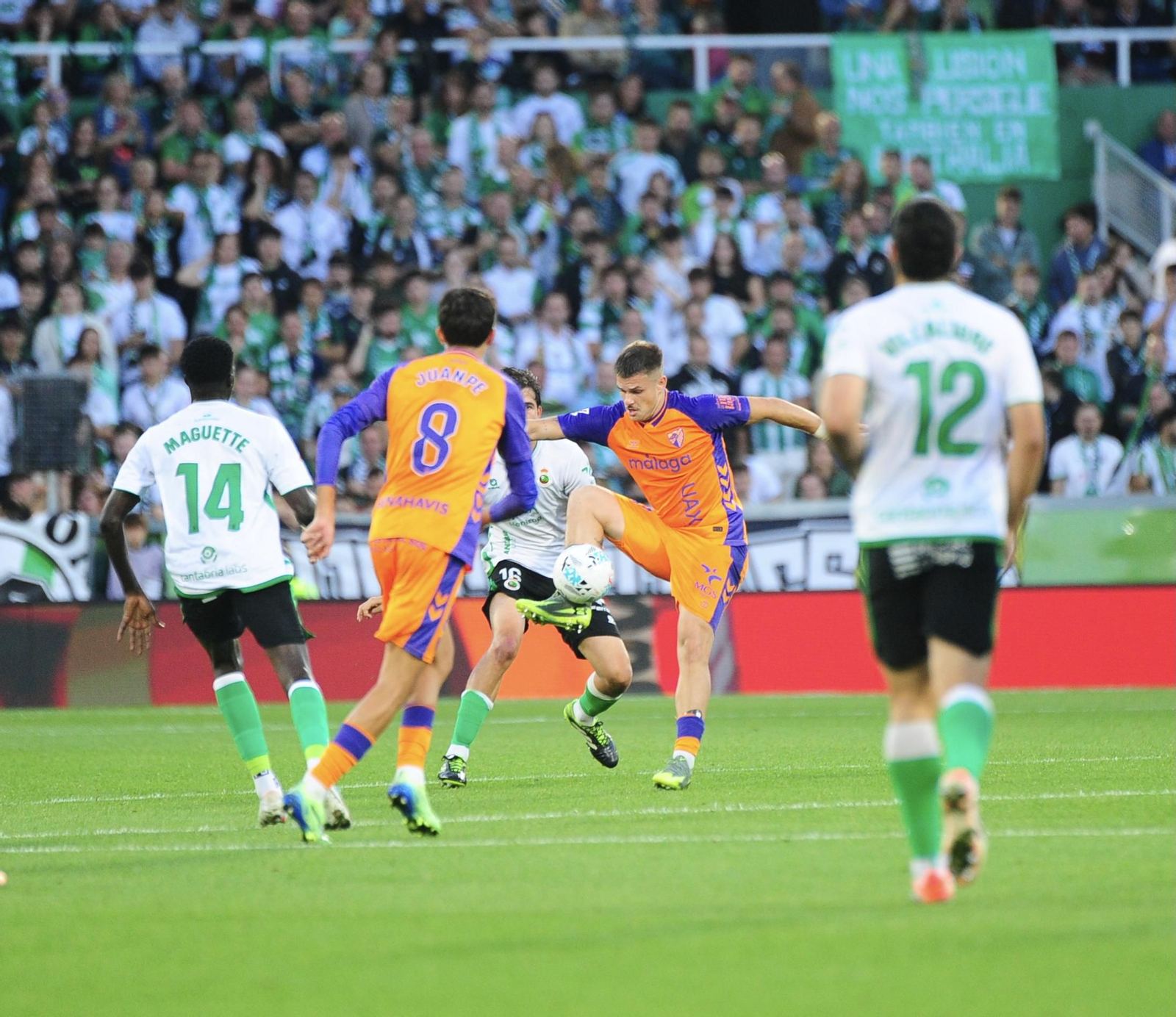 Las fotos del Racing de Santander-Málaga CF