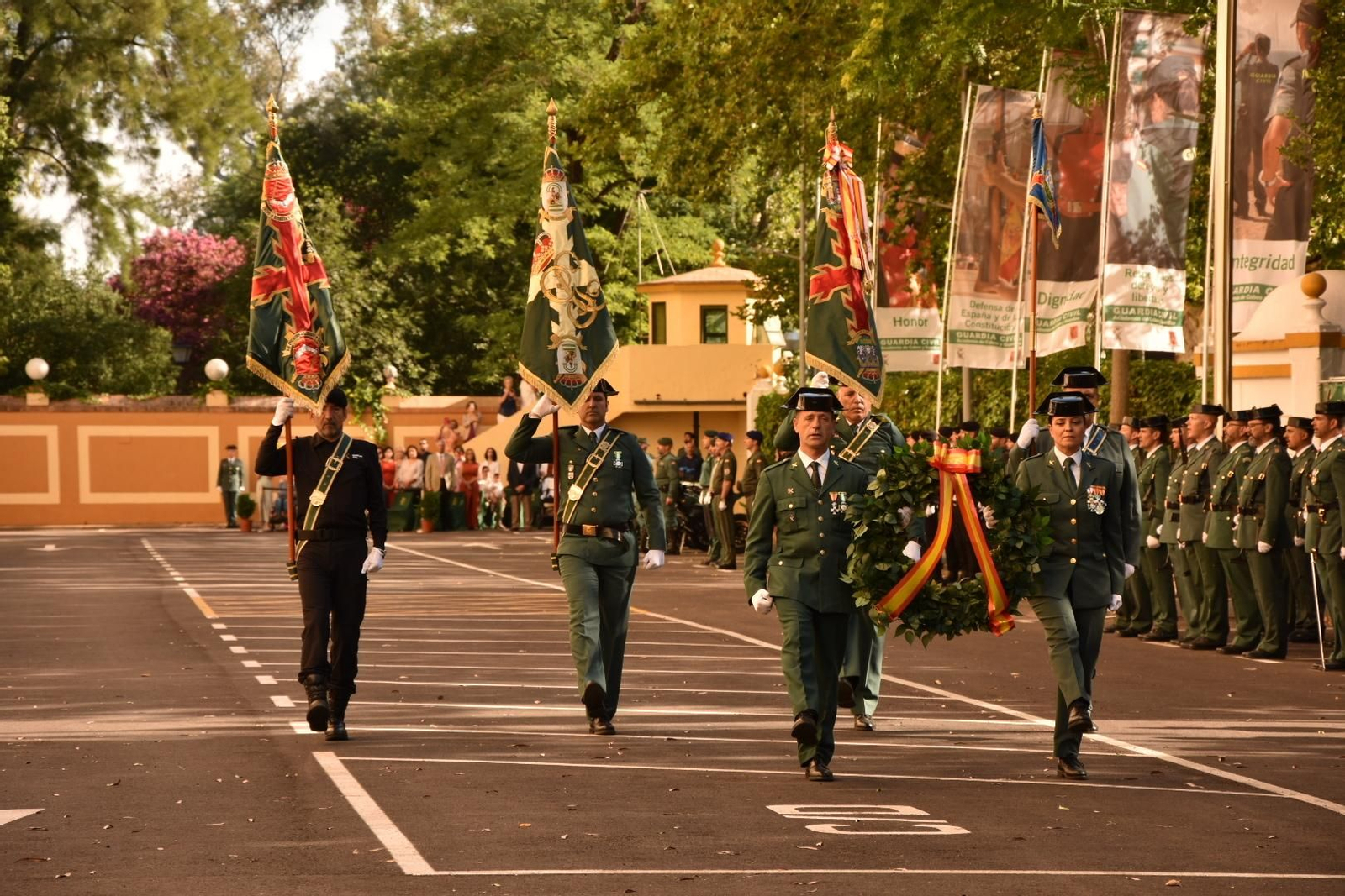 La Guardia Civil celebra en Sevilla su 179 aniversario