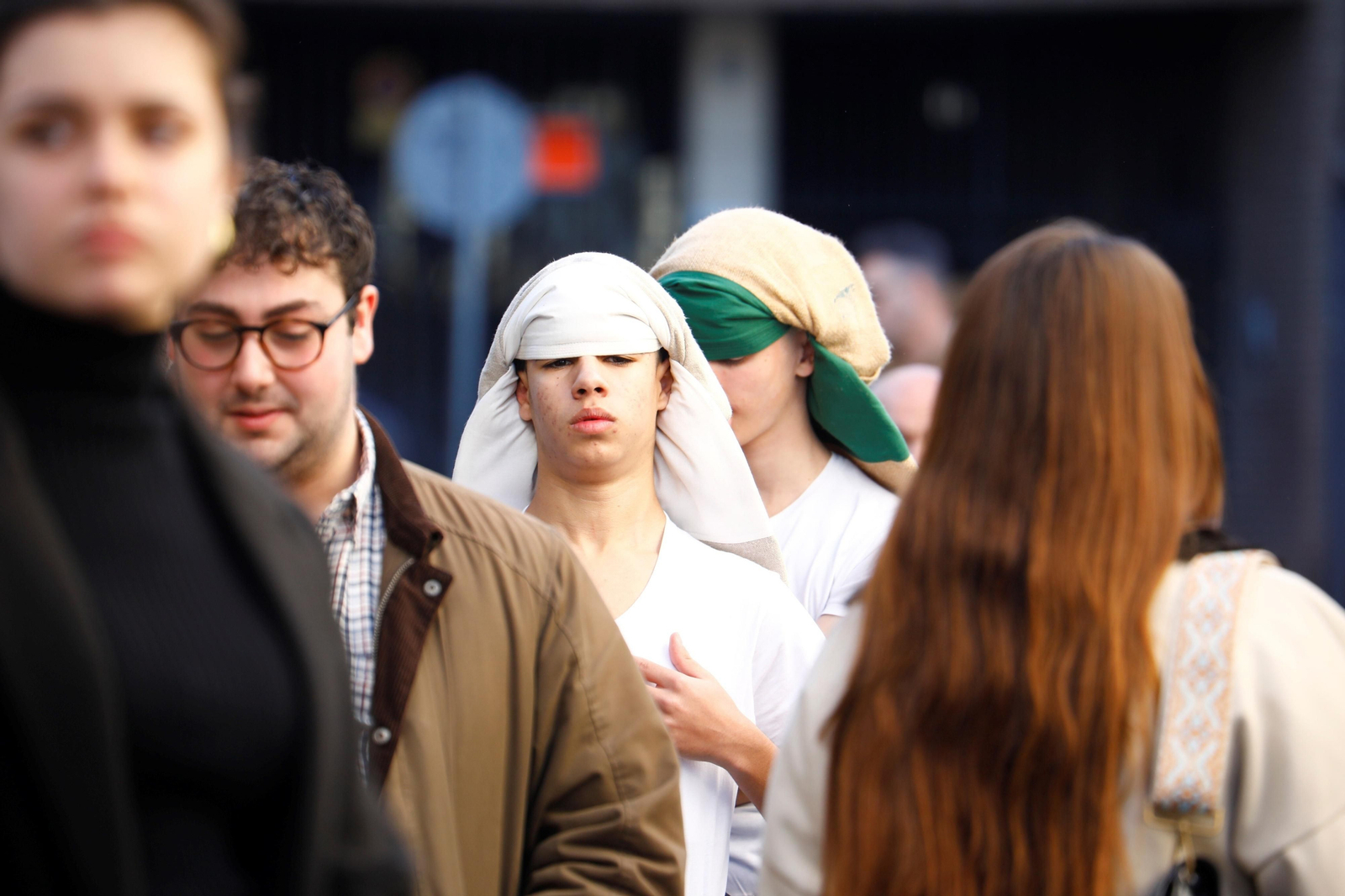 La procesión del Divino Pastorcillo en Córdoba, en imágenes