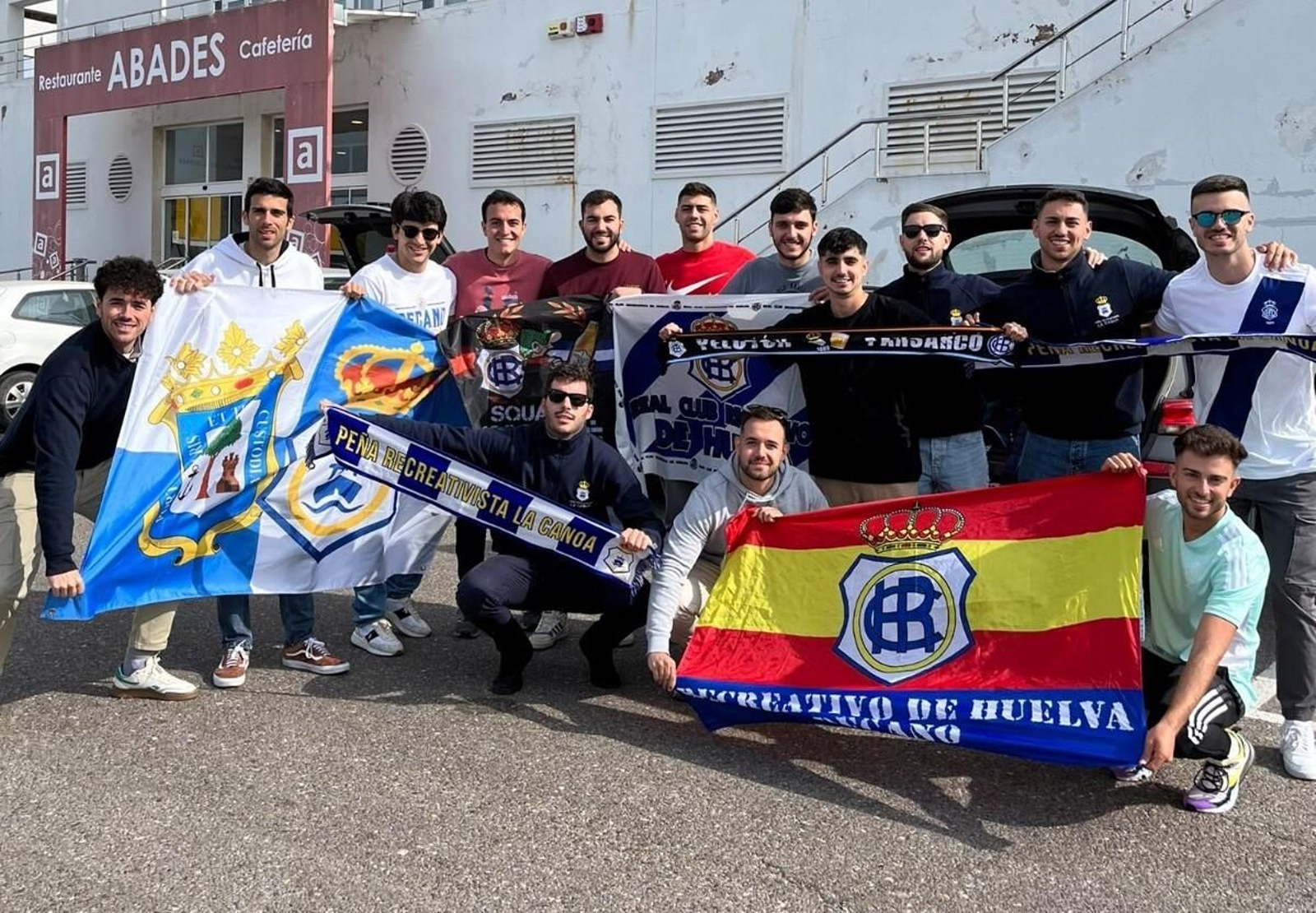 Aficionados del Recre de camino a Segovia.