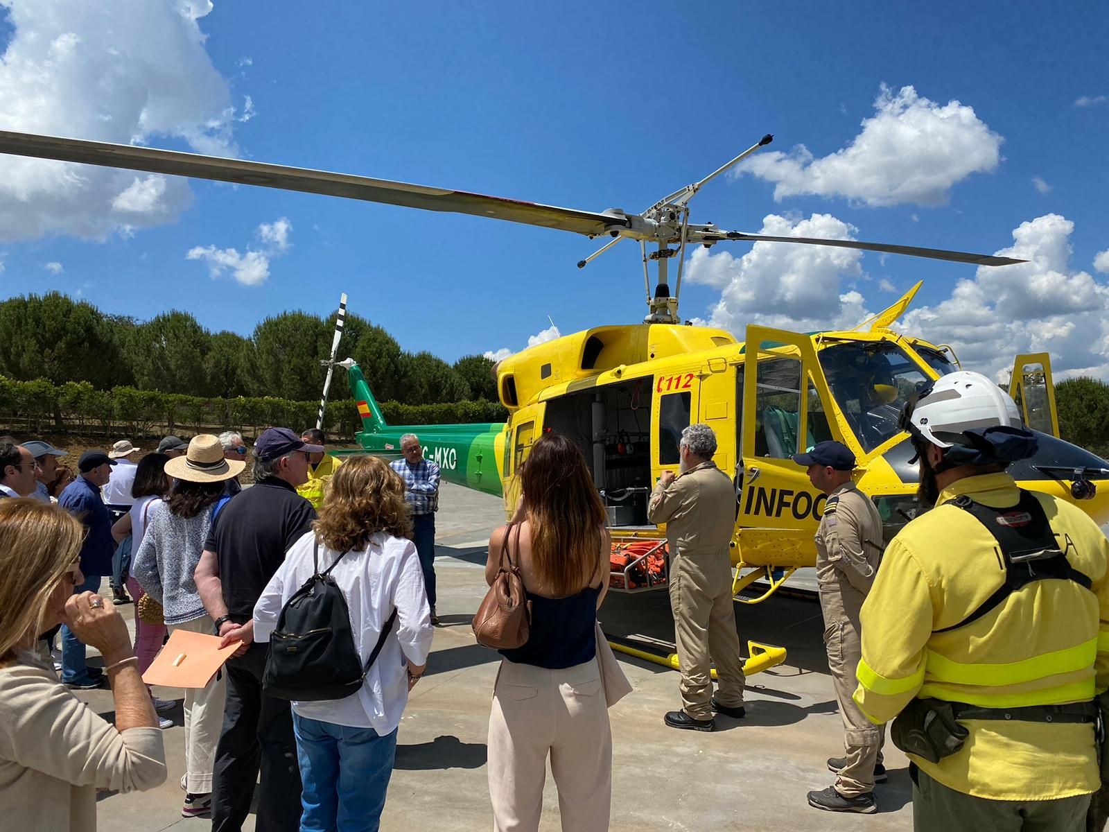 Imagen de archivo de un curso a jueces sobre incendios forestales
