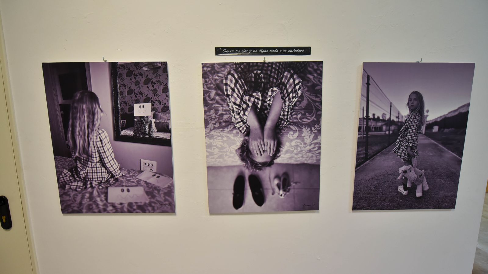 Exposición 'No mas voces silenciadas' de Laura Soler en el centro documental, en imágenes