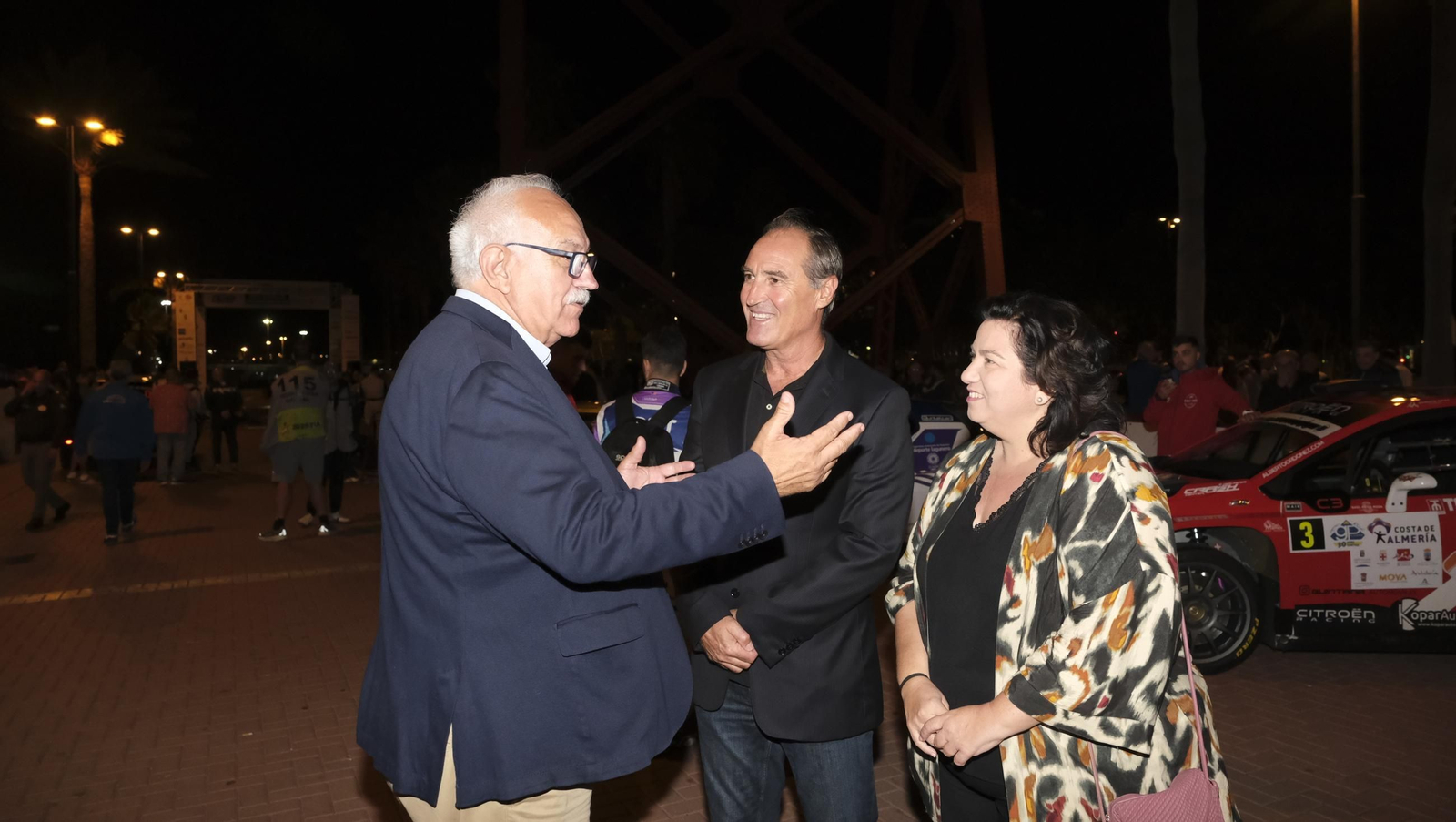 La salida de la 50 edición del Rallye Costa de Almería, en imágenes