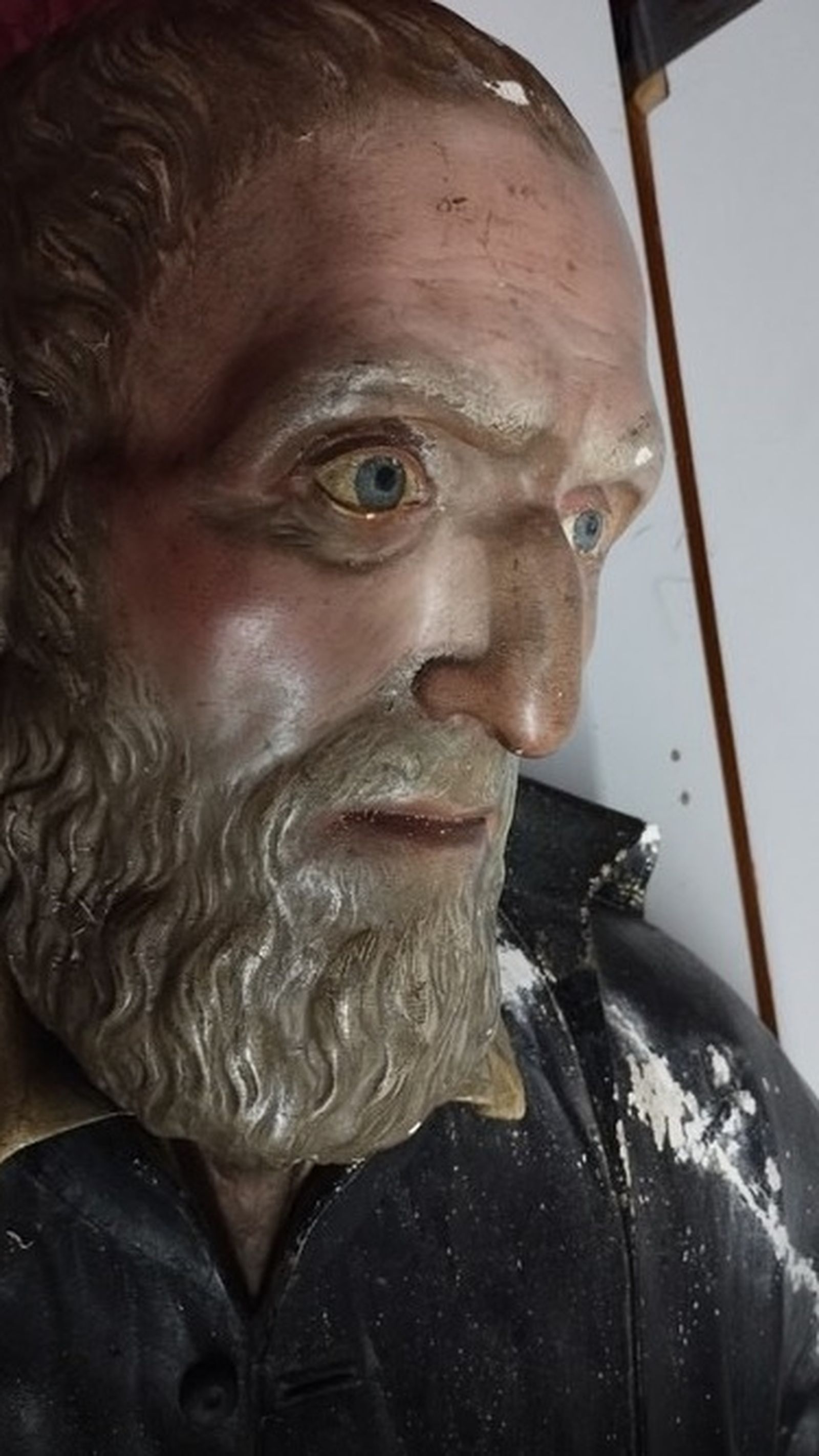 Primer plano del busto de San Felipe