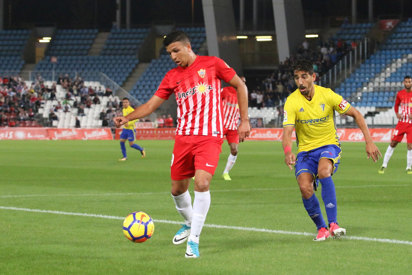 El UD Almería-Cádiz CF, en imágenes