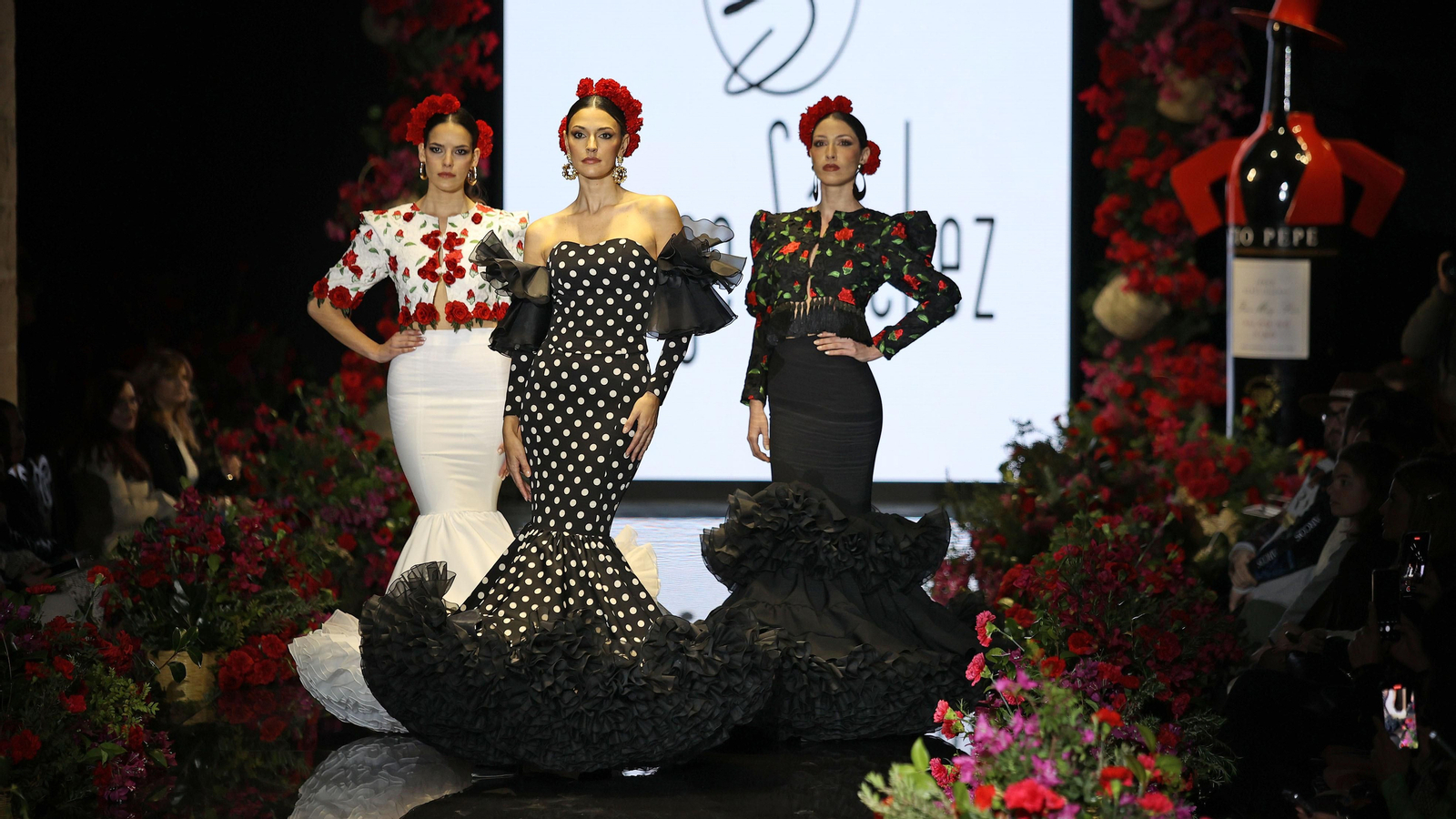 Desfile de Jorge Sánchez en la Pasarela Flamenca Tío Pepe Jerez 2024
