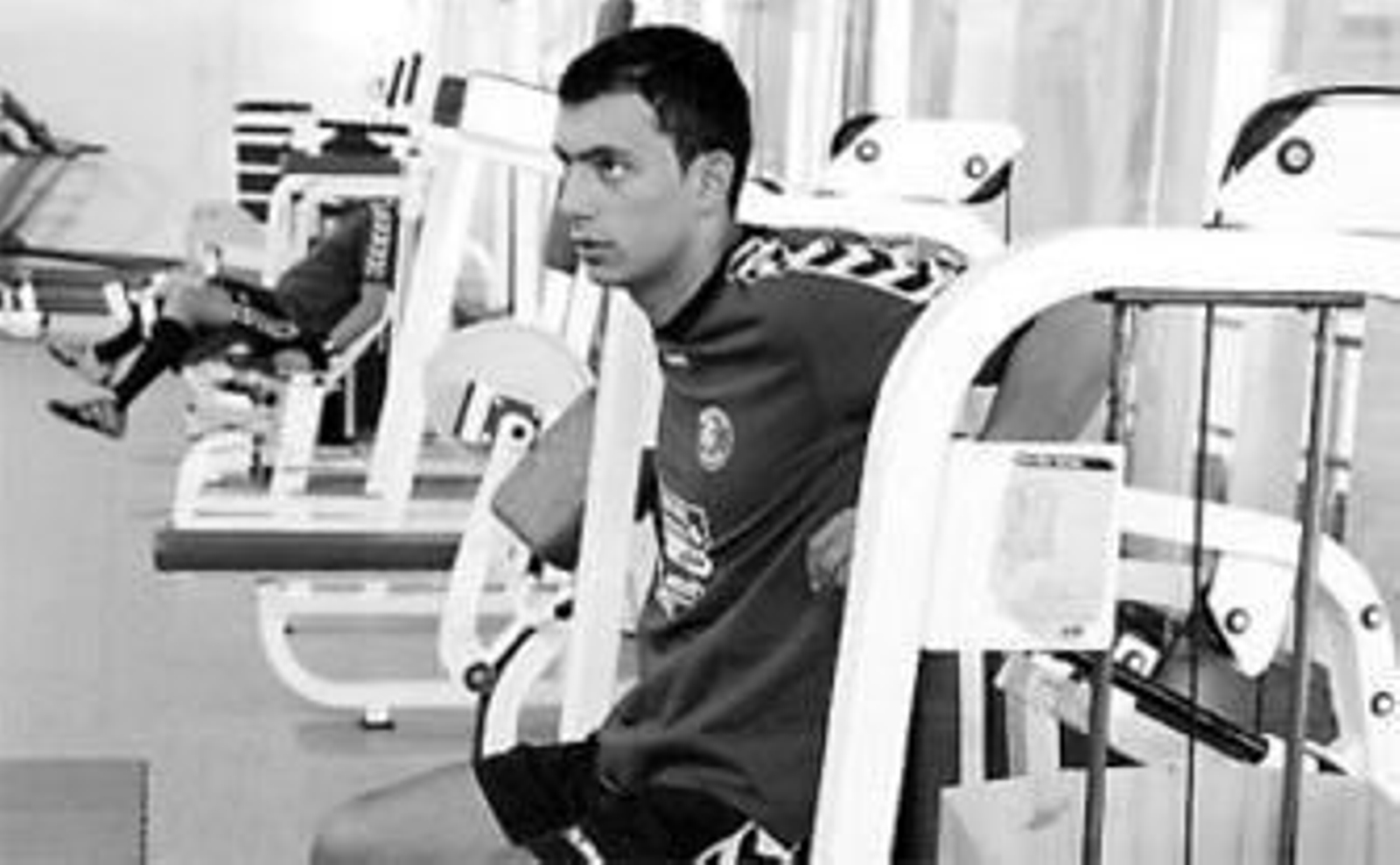 Ratjo Prodanovic, durante un entrenamiento. Ratjo Prodanovic, durante un entrenamiento.