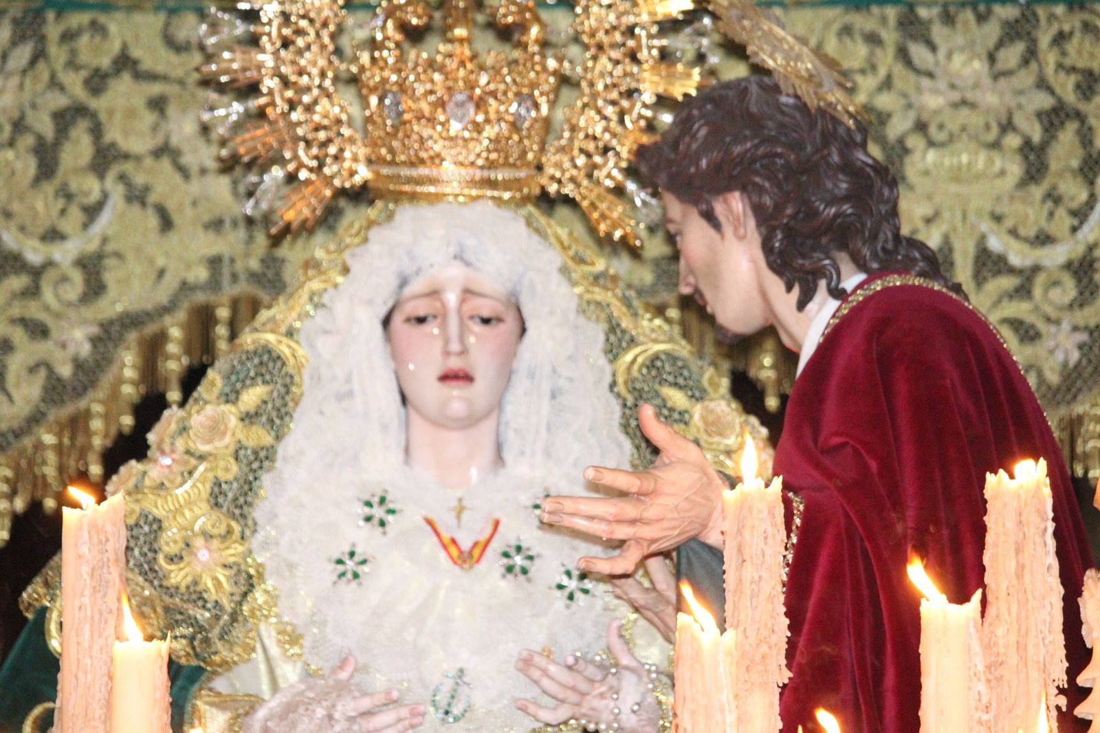 Procesión del Jueves Santo en Vera, en imágenes