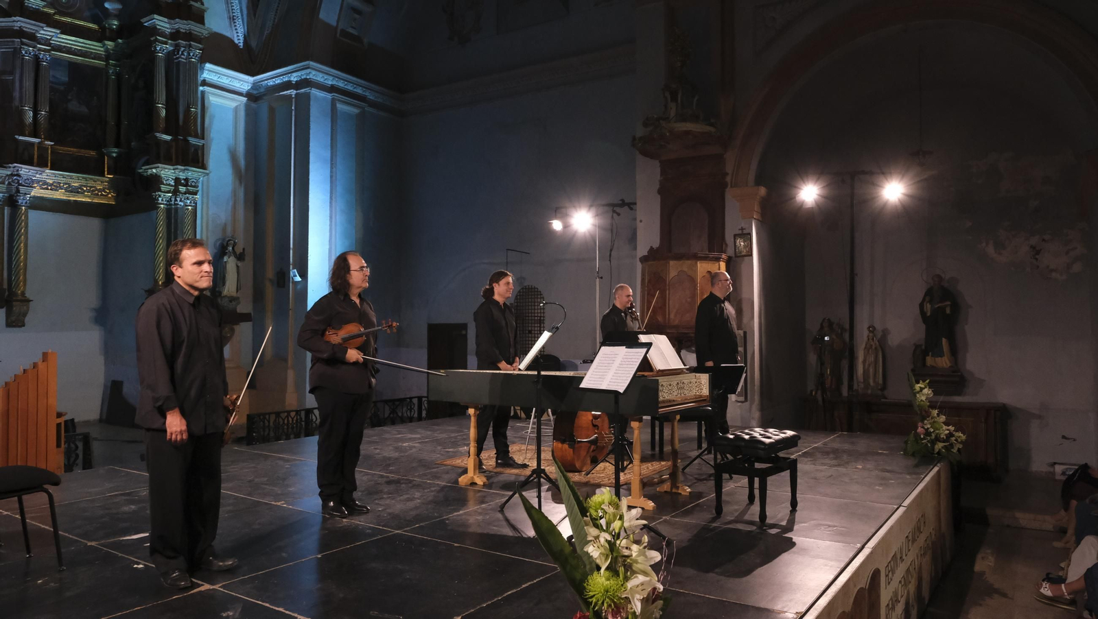 El concierto de Al Ayre Español en el Festival de Vélez Blanco, en imágenes