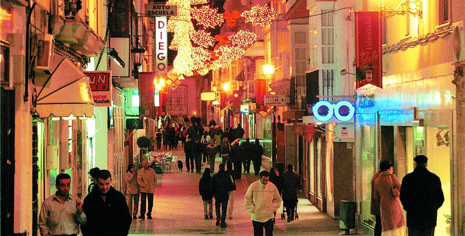 Navidad de 2002: calle Rosario