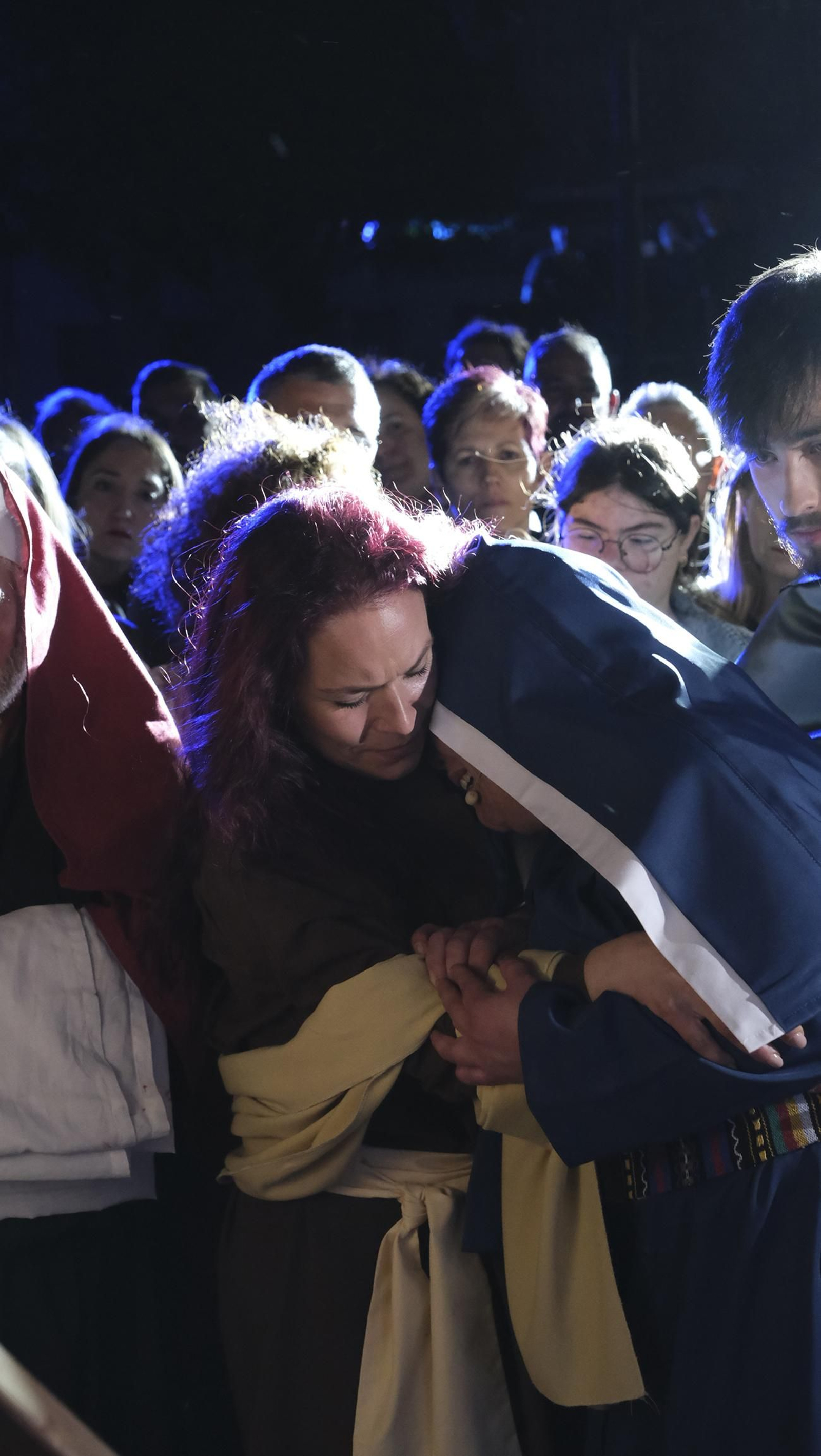 Imágenes de la Pasión Viviente en la Semana Santa de Gádor 2023