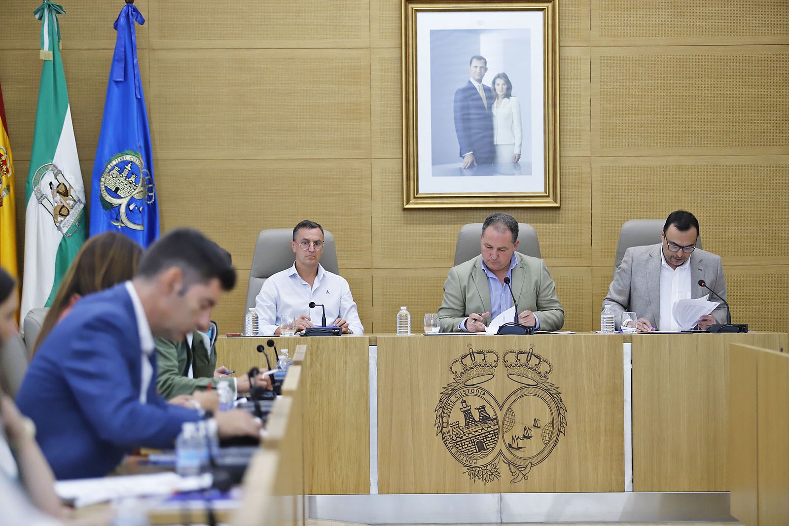 Imágenes del Pleno Extraordinario en la Diputación