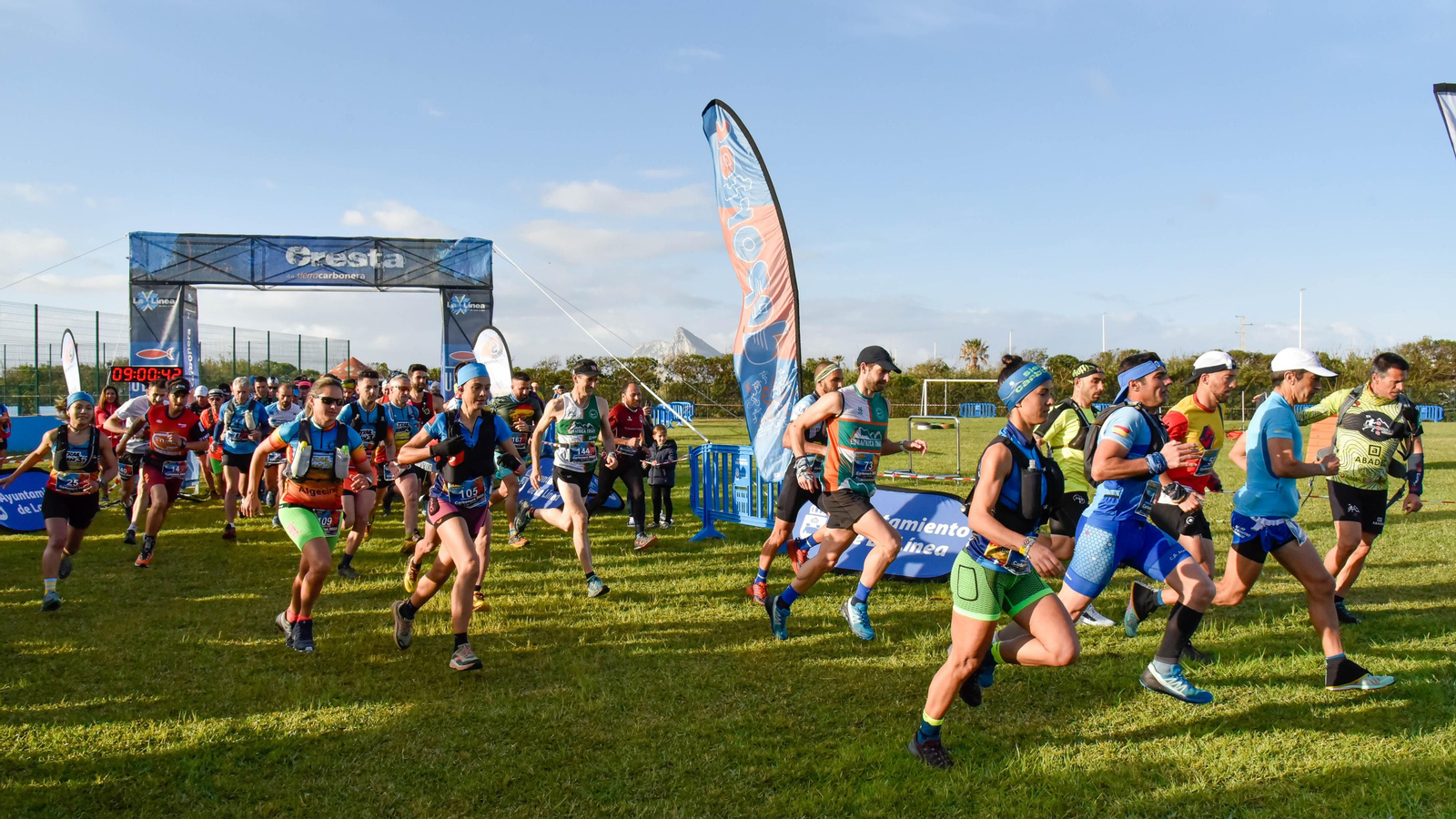 Carrera de la 'Cresta de Sierra Carbonera' en La Línea