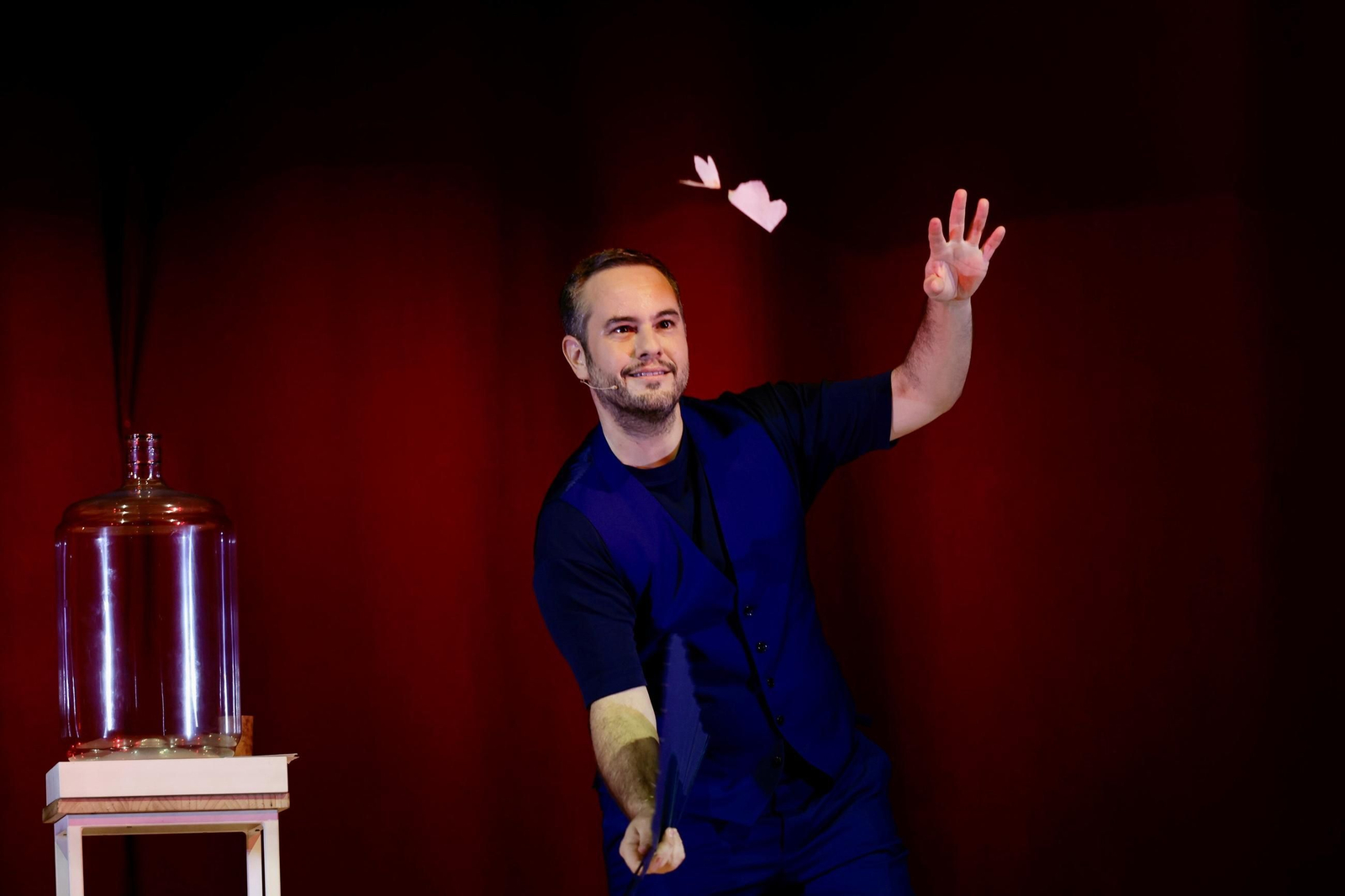 El ilusionista Jorge Blass.