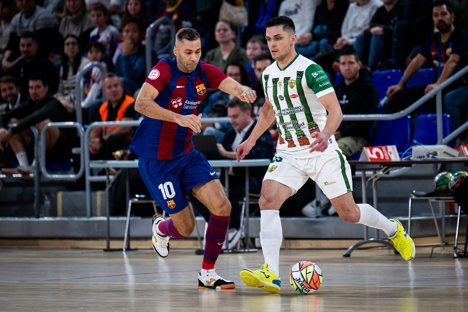 La derrota del Córdoba Futsal ante el Barça, en imágenes
