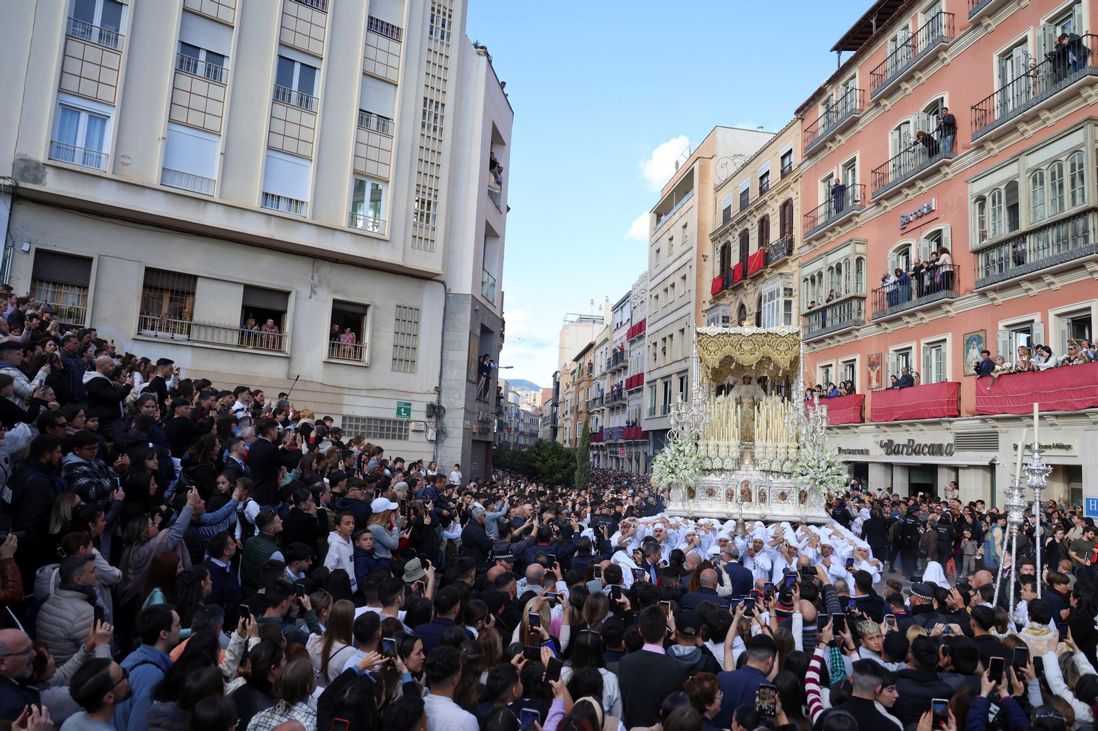 El Rocío en el Martes Santo de Málaga, en fotos