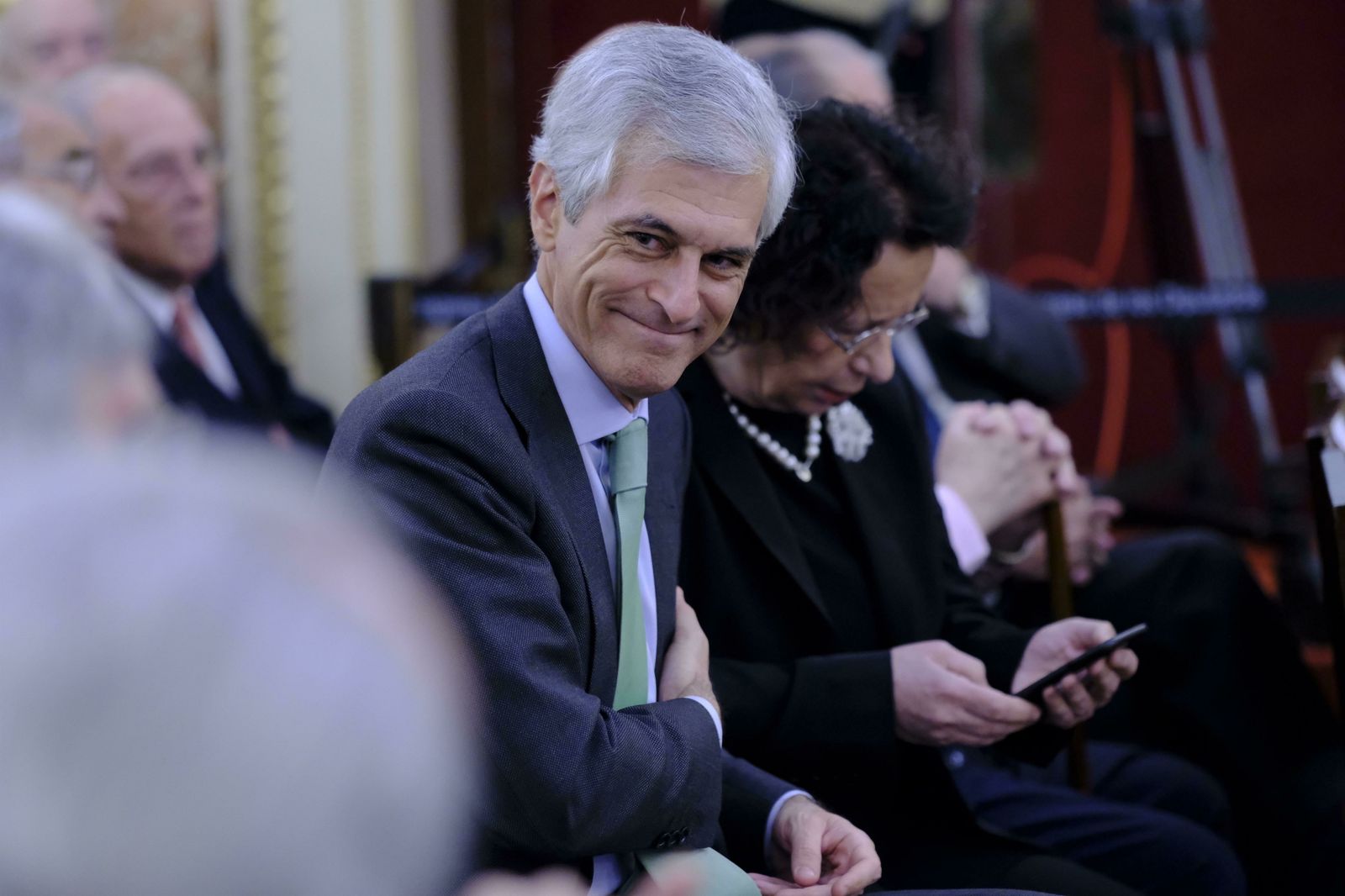 Las imágenes del homenaje a Pérez Llorca en el Congreso