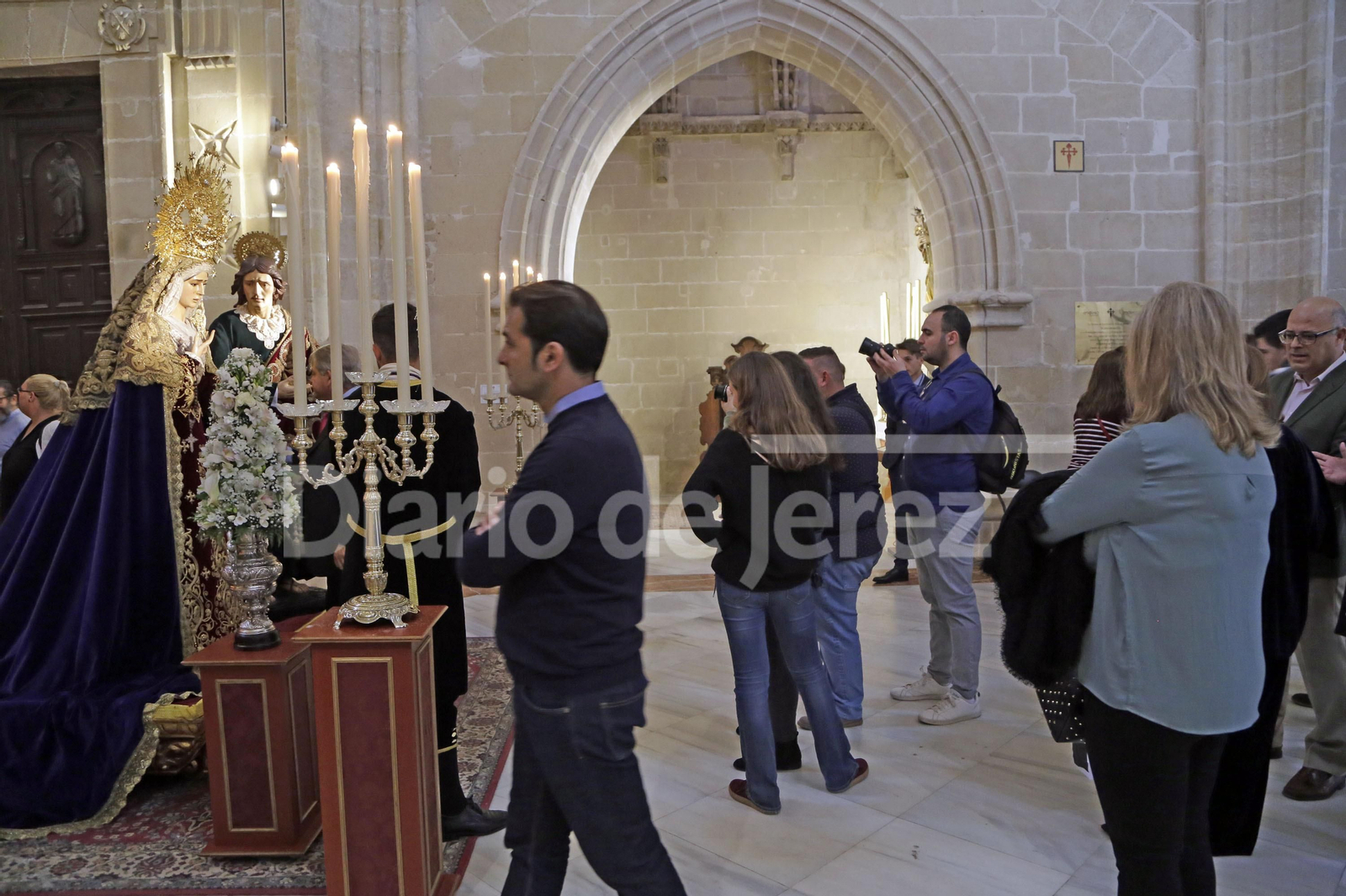 Algunos besamanos y besapies éste domingo en Jerez