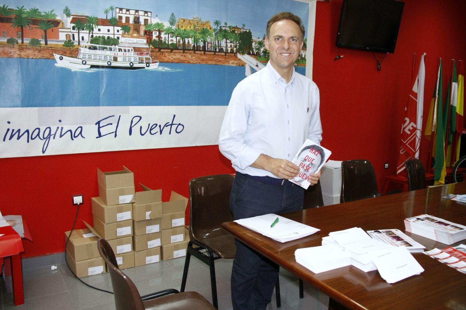 David de la Encina, candidato a la Alcaldía de El Puerto por el PSOE.