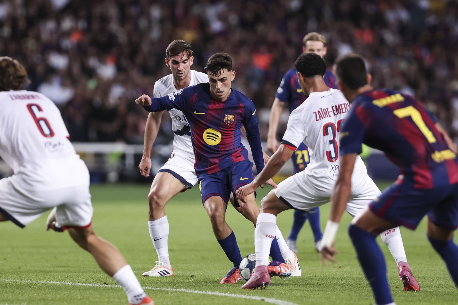 Las mejores fotos del Barcelona-PSG