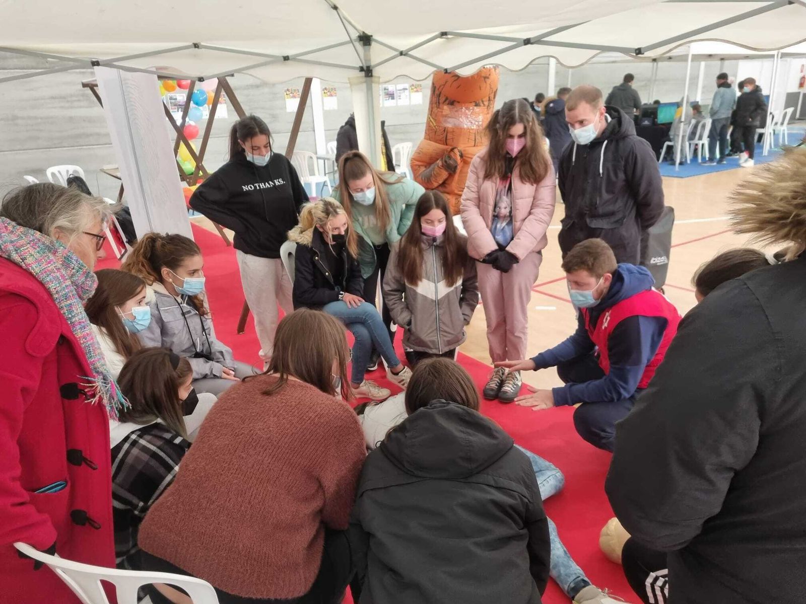 Más de medio millar de personas participan en la Feria Joven de Cúllar Vega