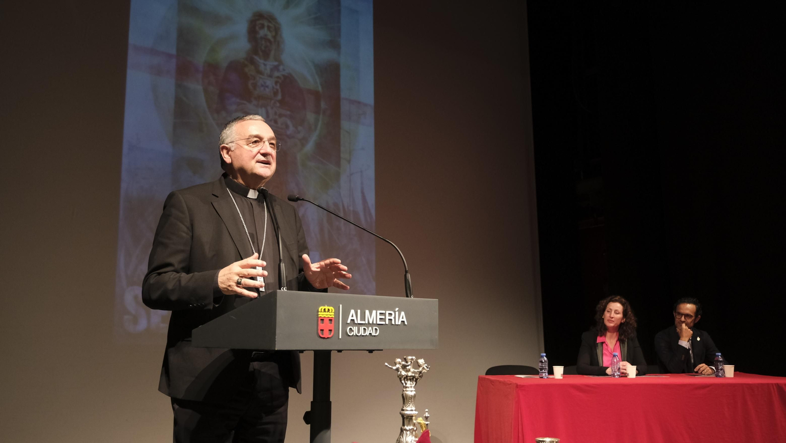 Imágenes de la presentación de la Semana Santa Almería 2023