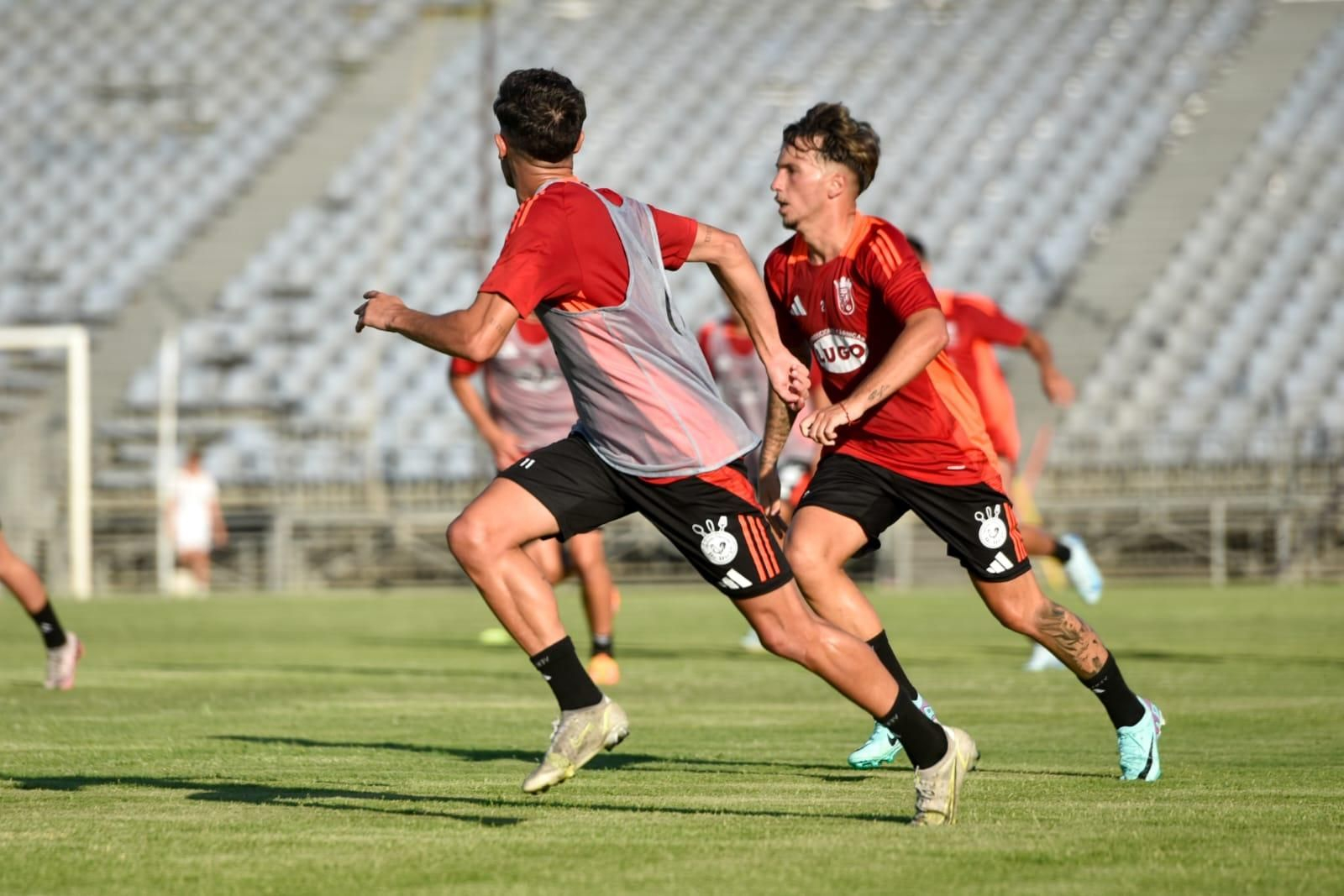 Las imágenes del entrenamiento del Xerez CD en el Estadio Pedro Garrido