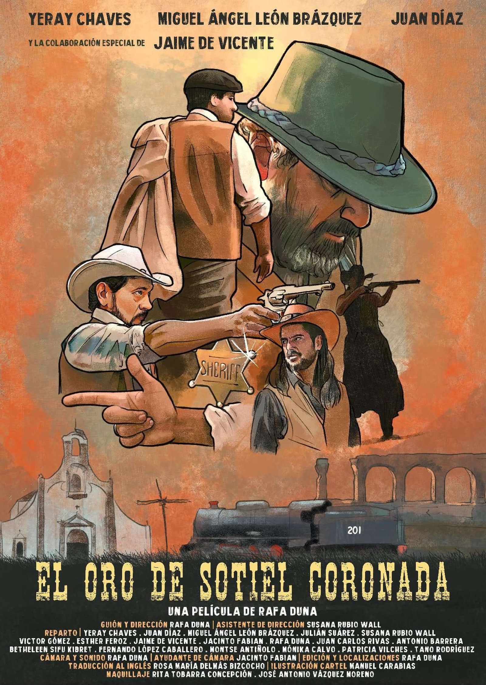 Cartel de 'El Oro de Sotiel Coronada',