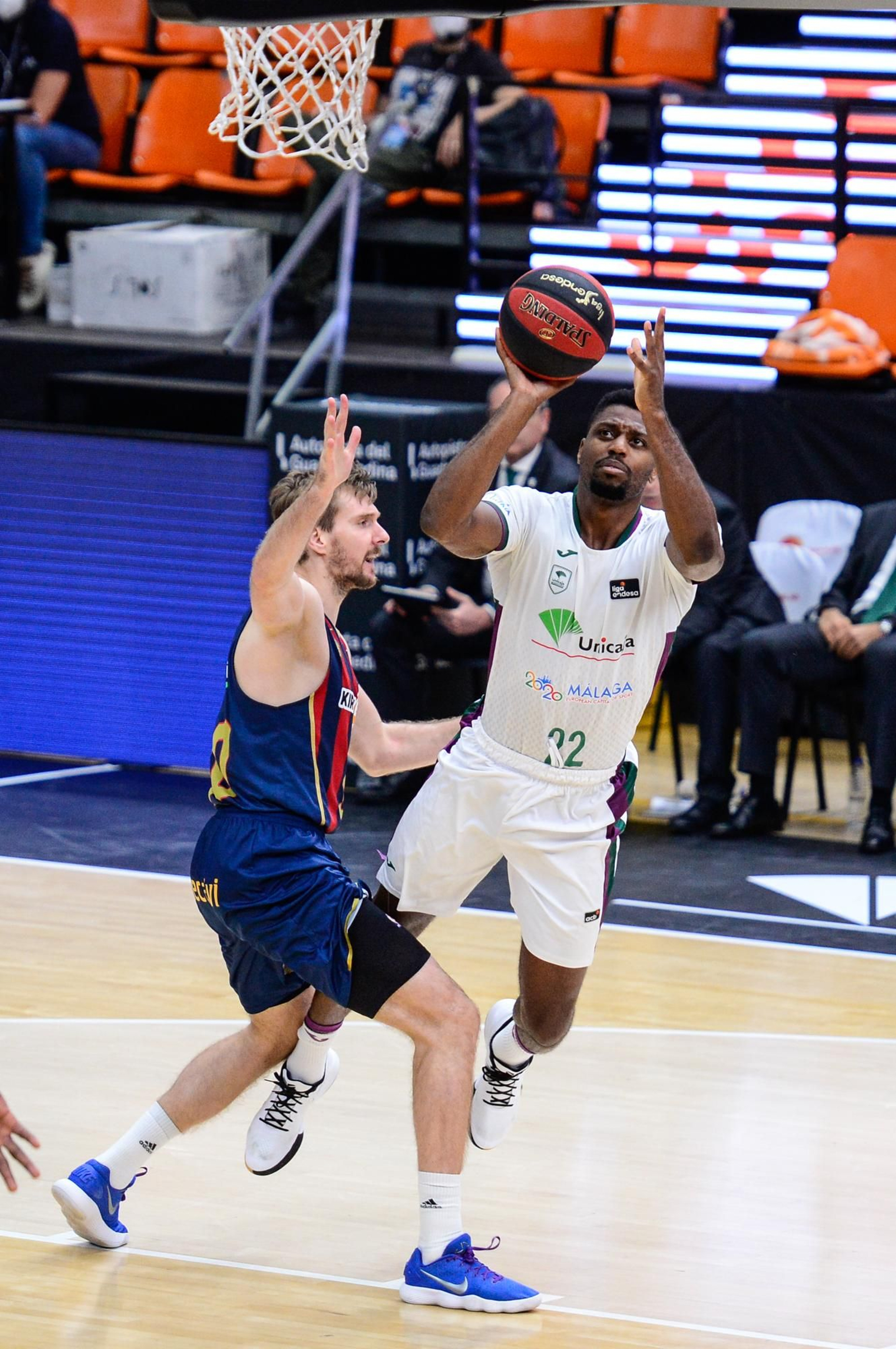 El Baskonia-Unicaja, en fotos