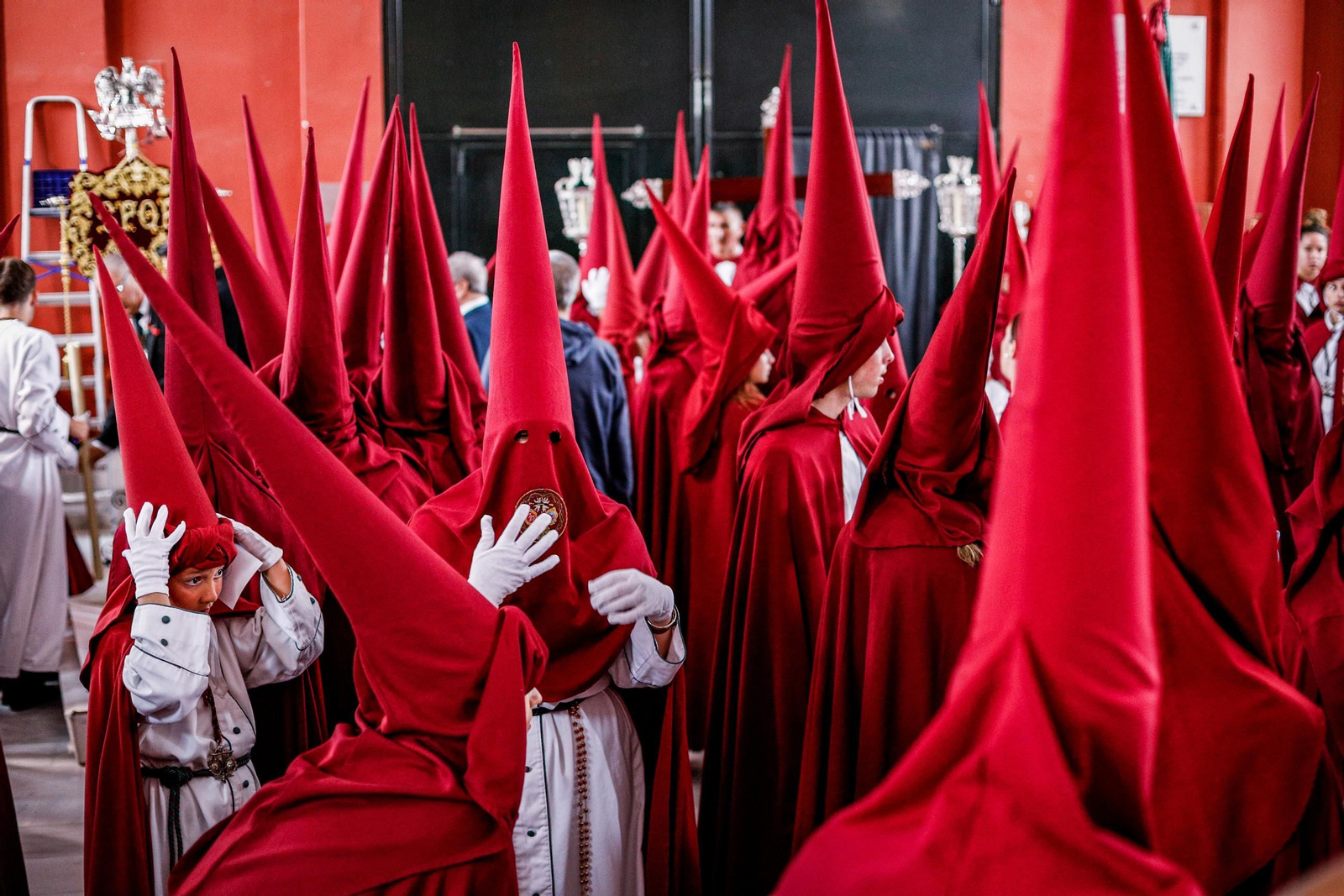 Las imágenes de la Hermandad de Tres Caídas de la Semana Santa de San Fernando 2025