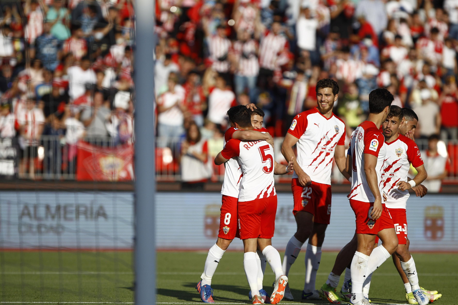 Imágenes del partido U.D. Almería-S.D. Amorebieta