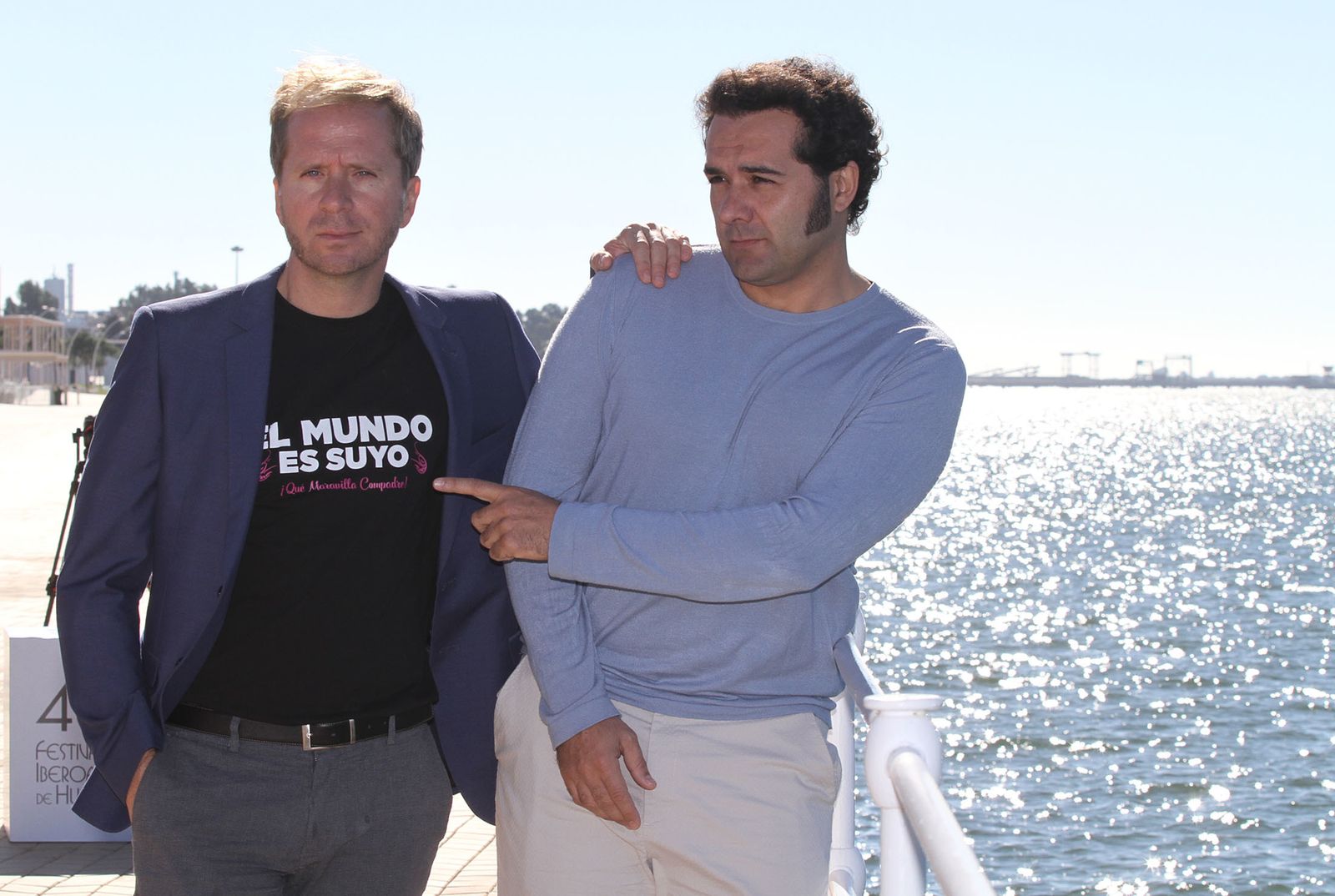 Alfonso Sánchez y Alberto López Premio Luz del Festival de Cine Iberoamericano de Huelva