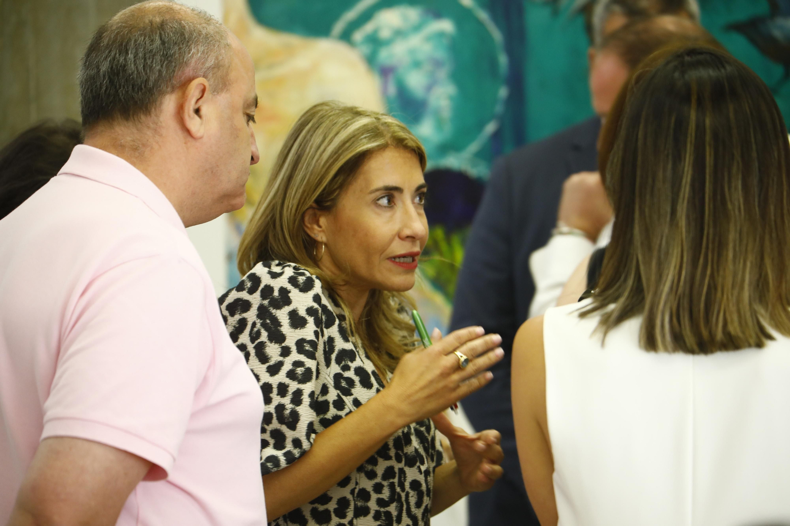 La visita de la ministra de Transportes a Posadas, en fotografías