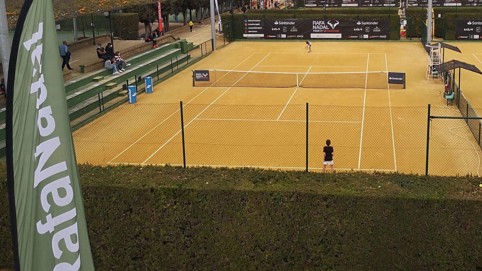 Una imagen de uno de los partidos en Río Grande.