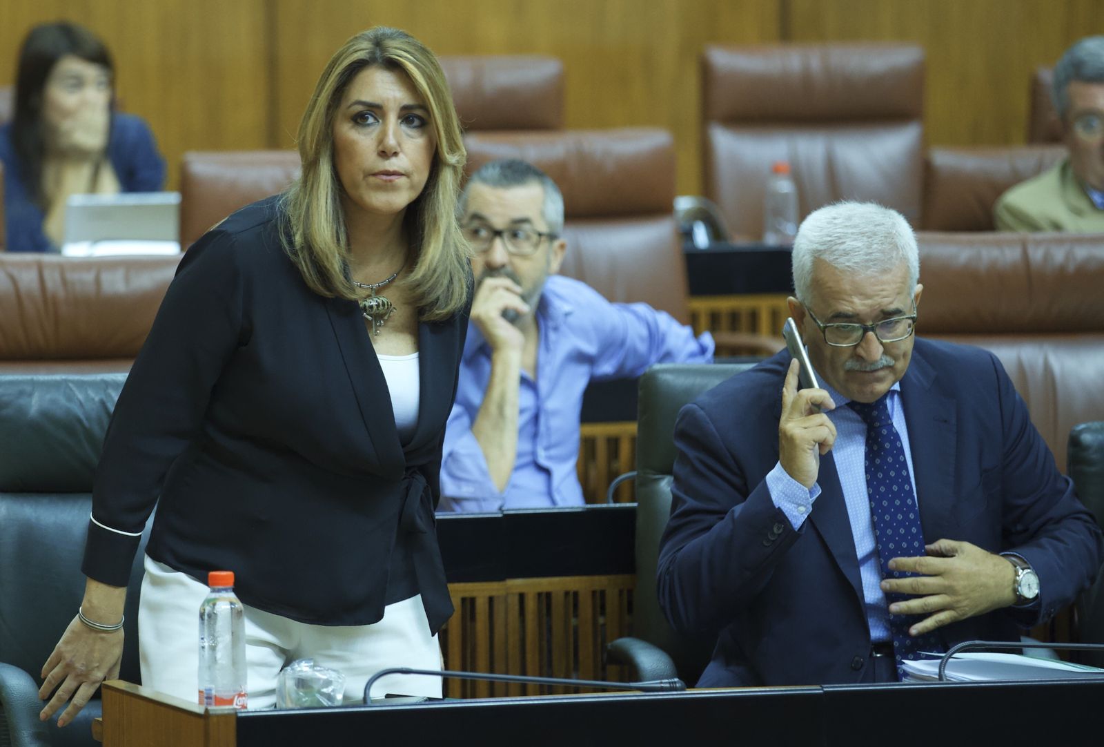 Susana Díaz en el Pleno.