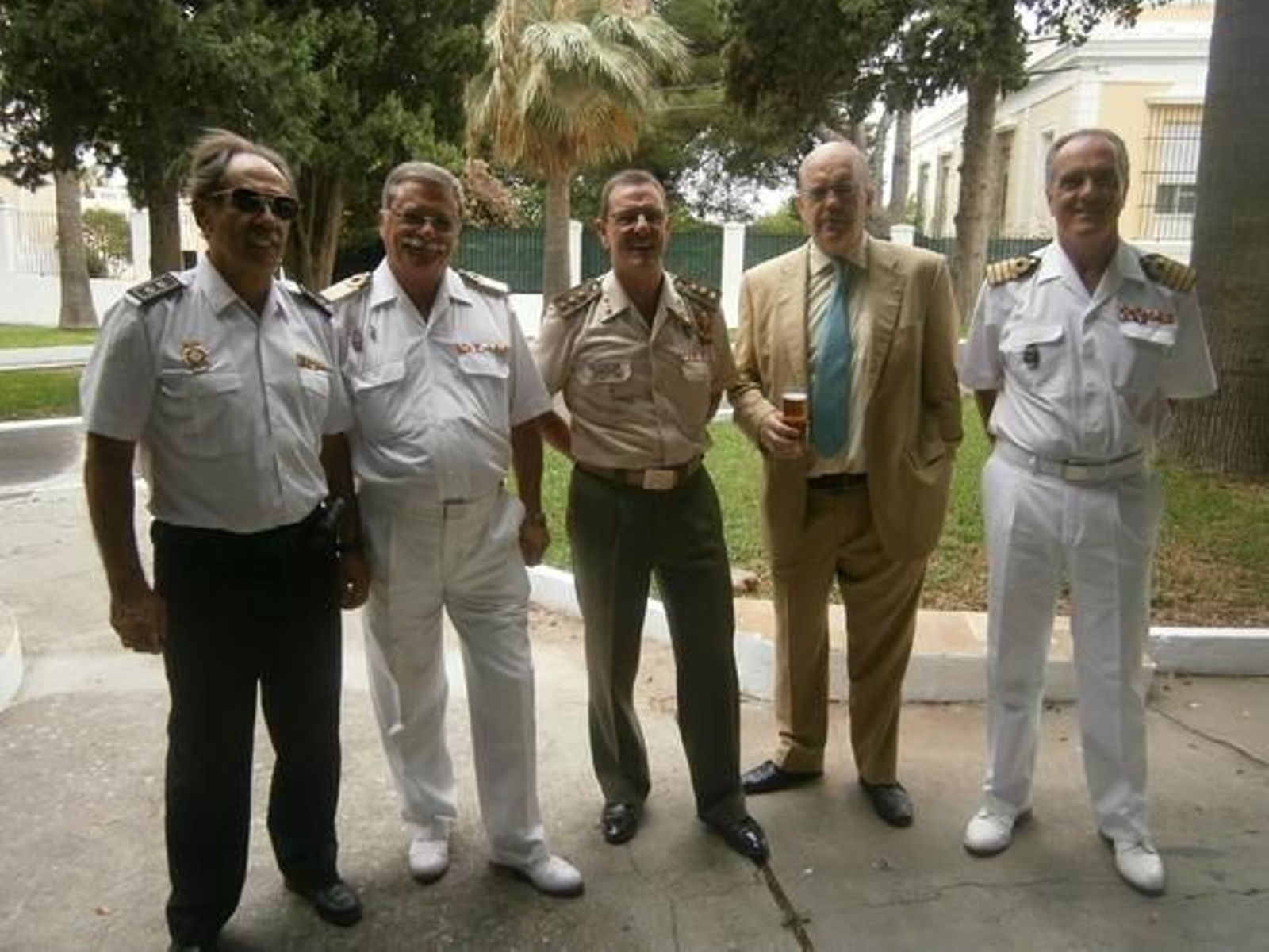 Juan Carrasco, Manuel Outón, Fernando Caballero, Fernando Jiménez y Juan García.

Foto: Ignacio Casas de Ciria